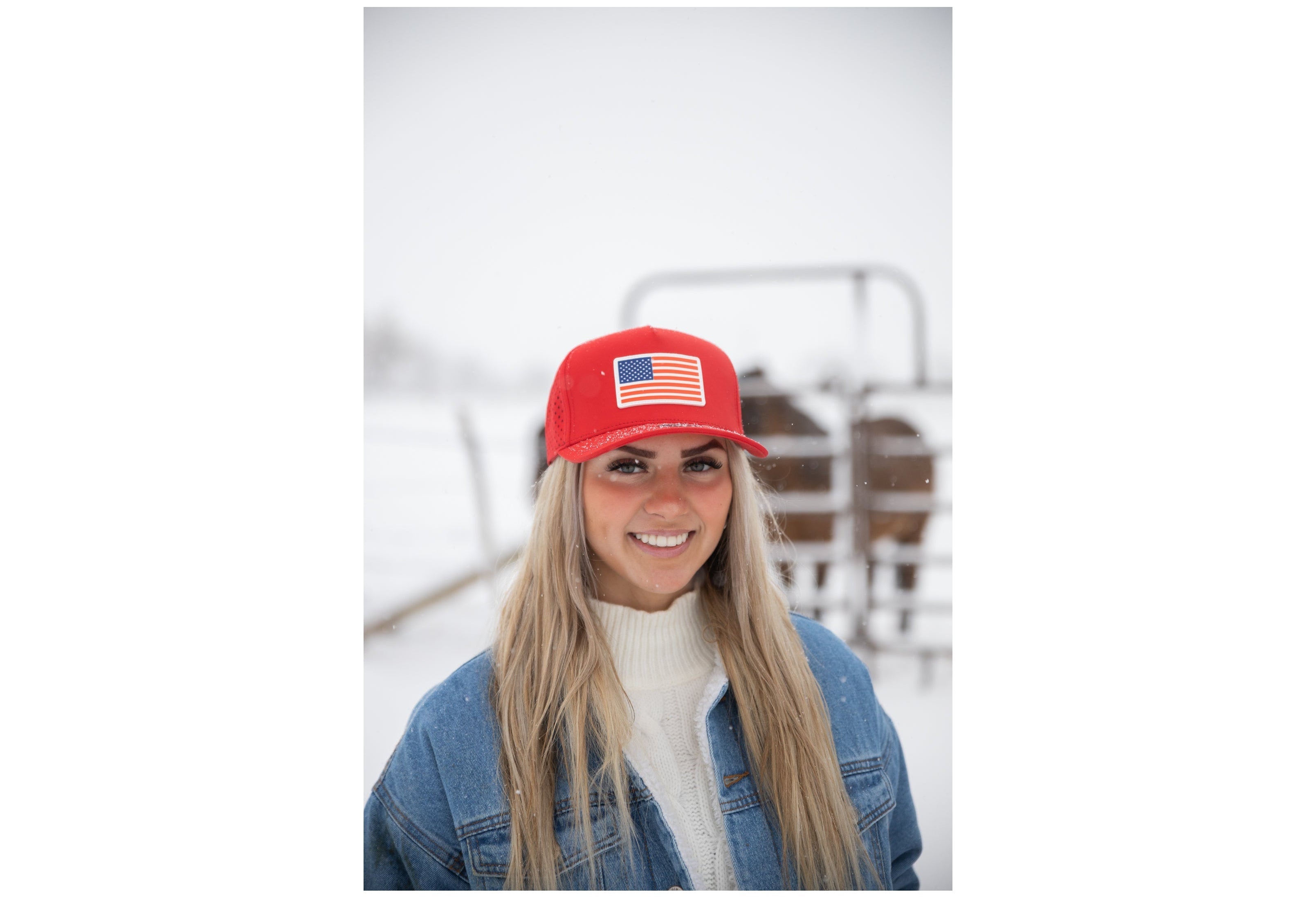 BLACKHAWK-Water Repellent hat-Zapped Headwear-American flag Custom Hat