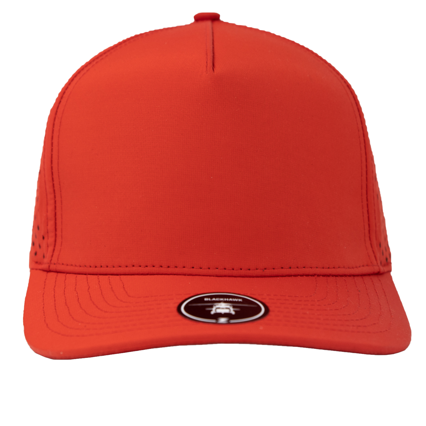 BLACKHAWK- Custom Hat Water Repellent hat-Zapped Headwear-cardinal-red-Zapped Headwear