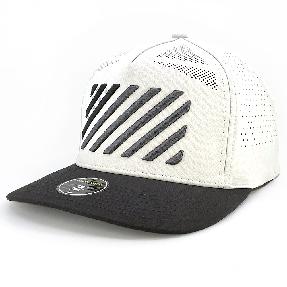 Zapped American Flag 3D Puff Stars and Stripes Embroidered Flag Hat