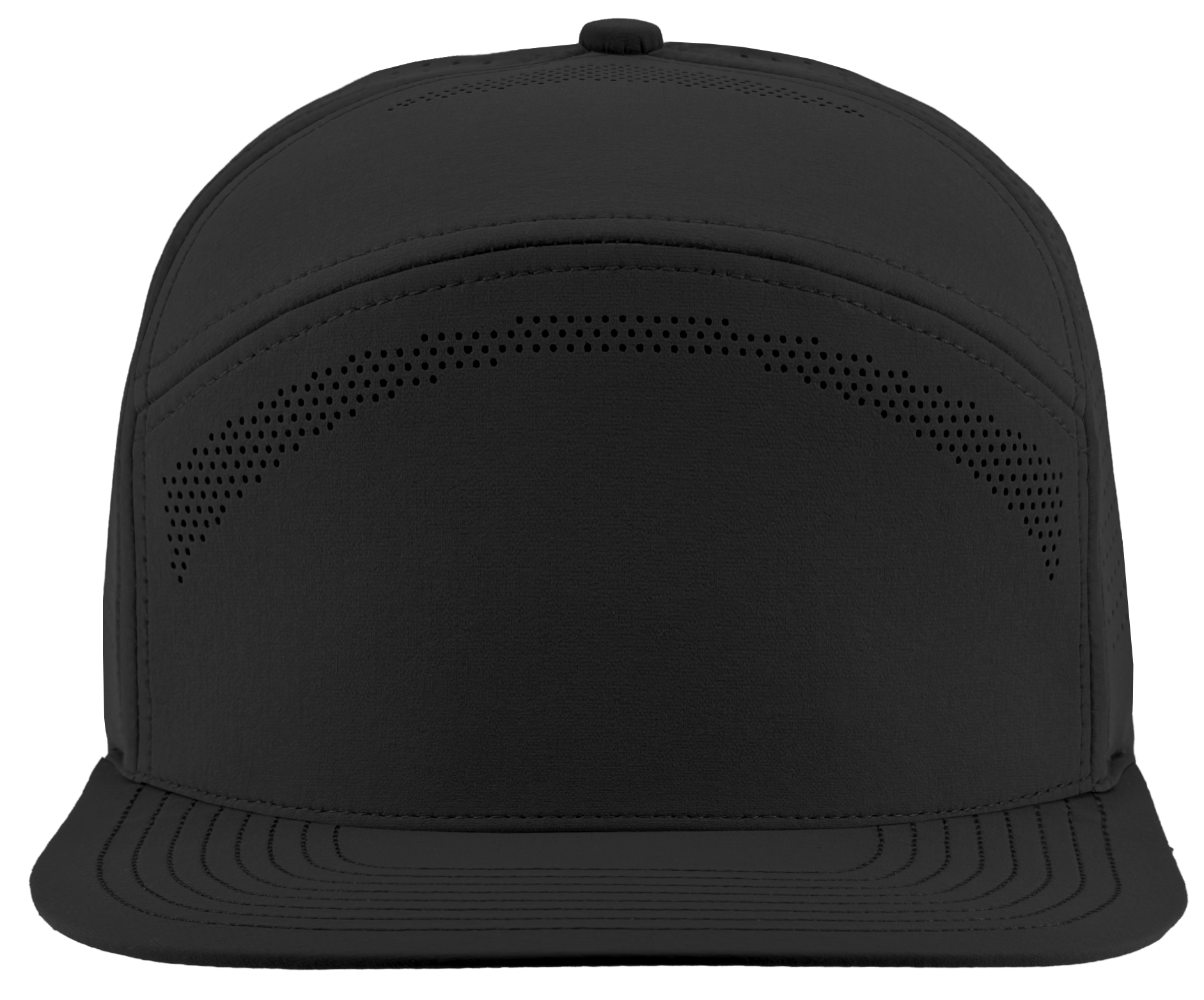 Osprey elite black cap perforated performance snapback