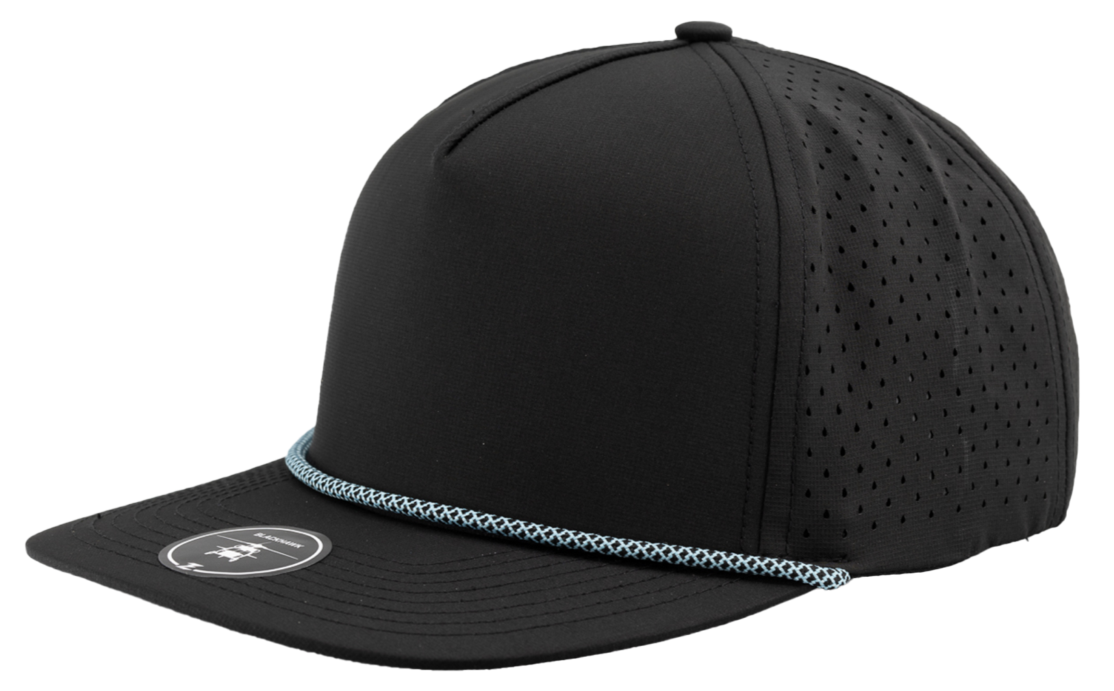 Black top hawk hat