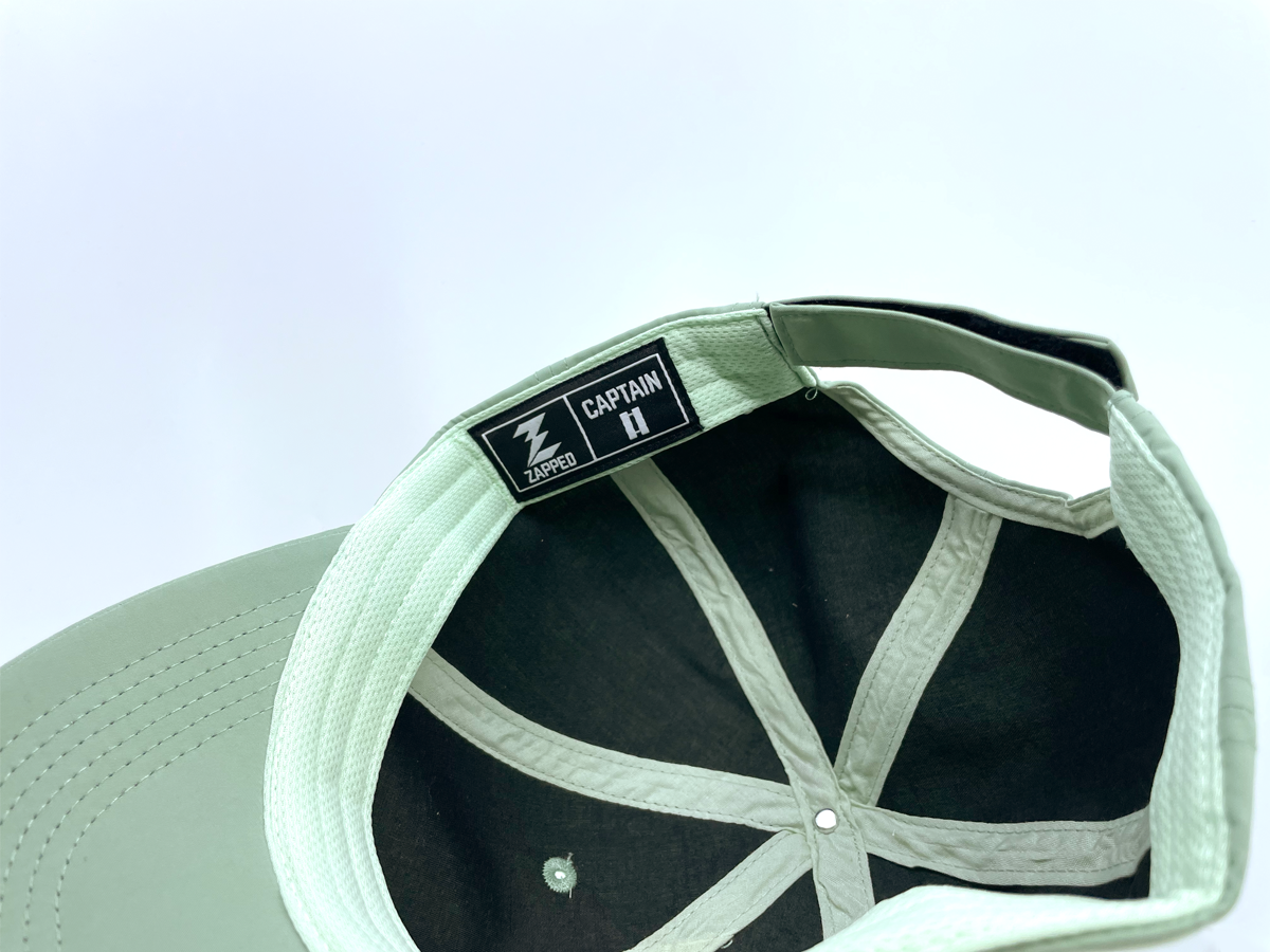 Captain Sage Green with Vinyl Residue