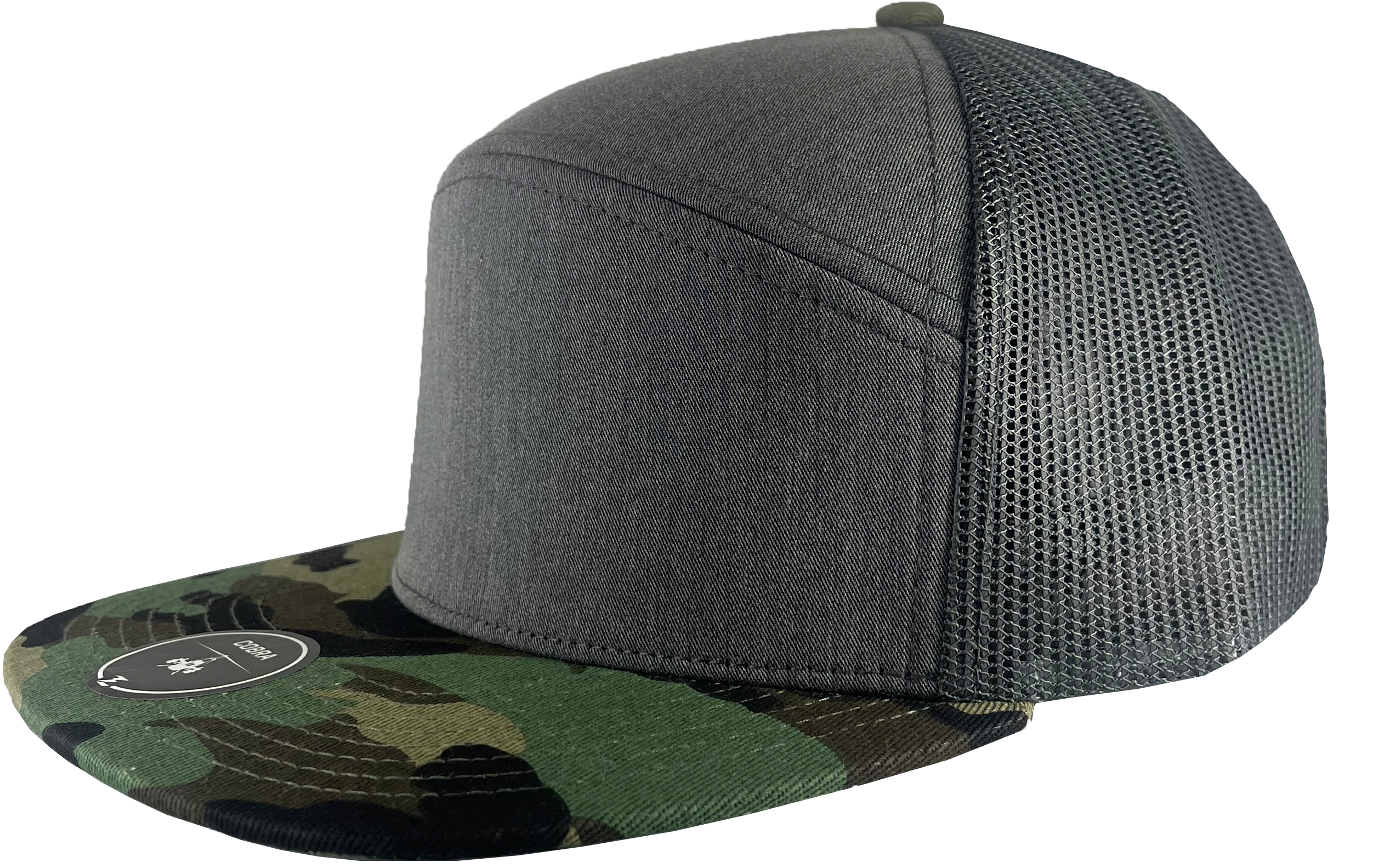 Custom Hat Cobra Grey Camo