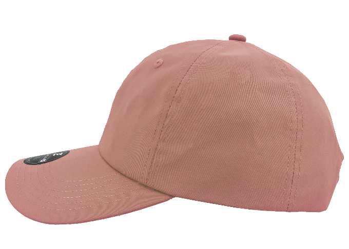 Custom dad hat unstructured rose pink Captain 
