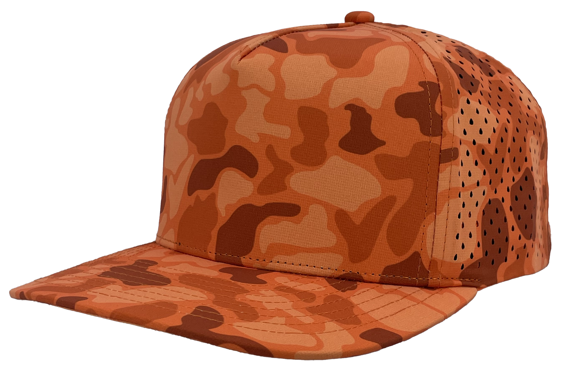 Custom Hat Blackhawk Hunting Orange Camo slant