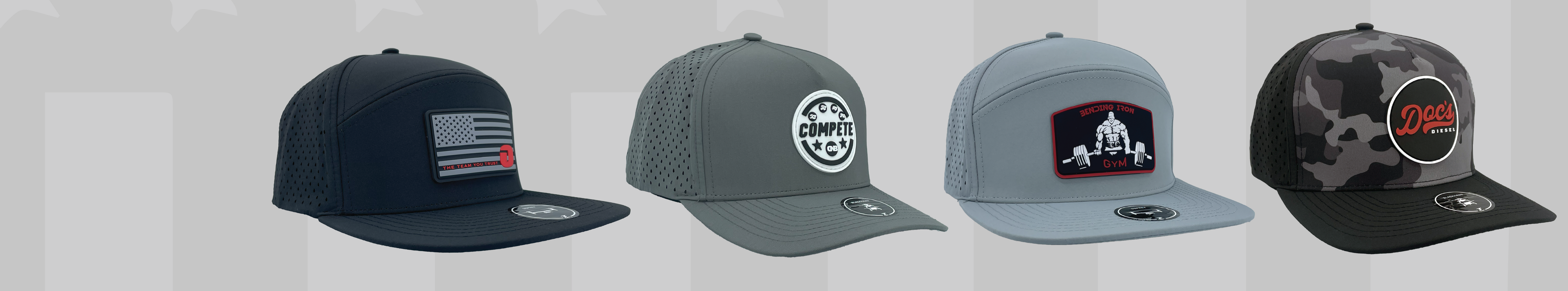 Rubber Patch Hats