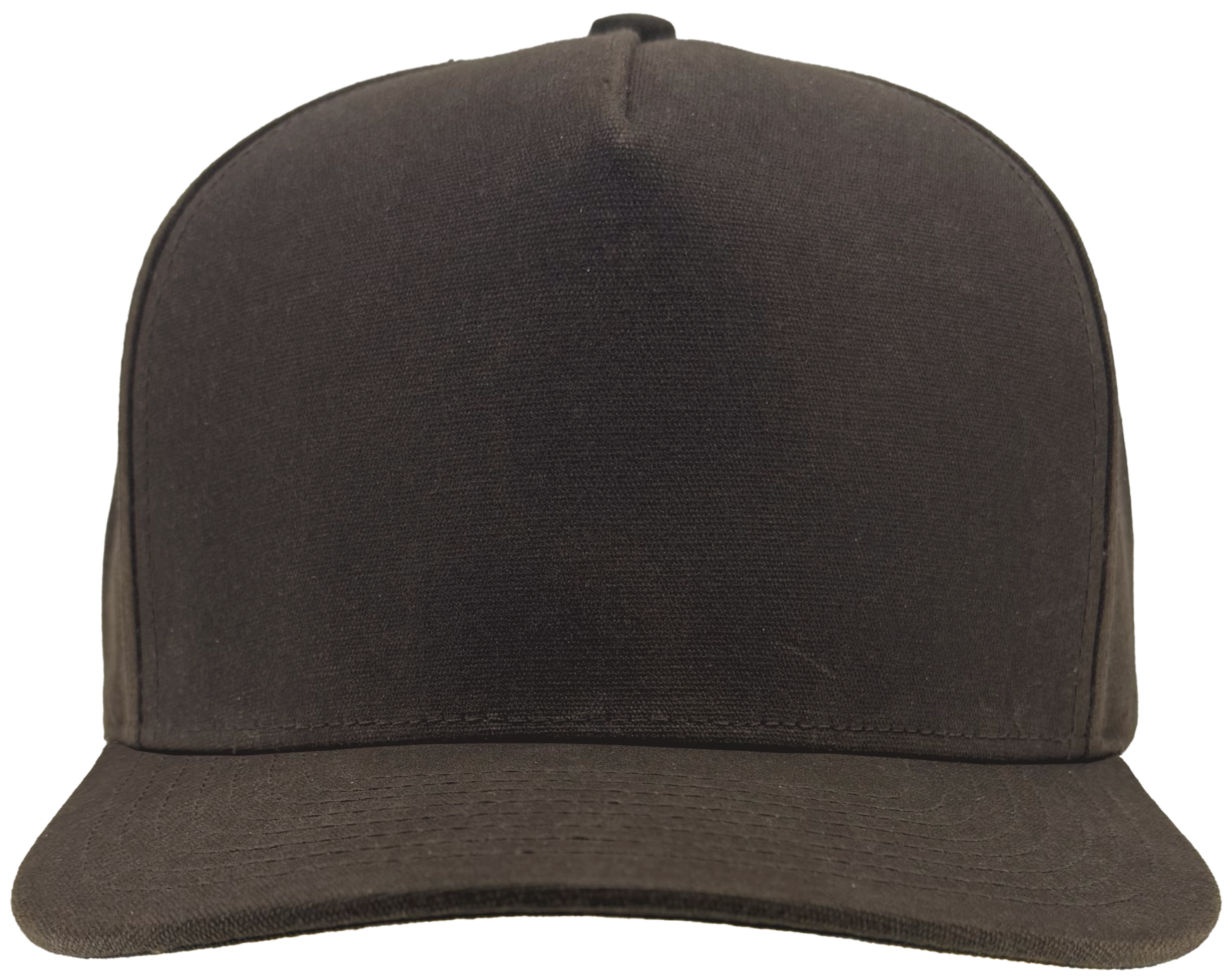 Custom Hat brown waxed patriot front
