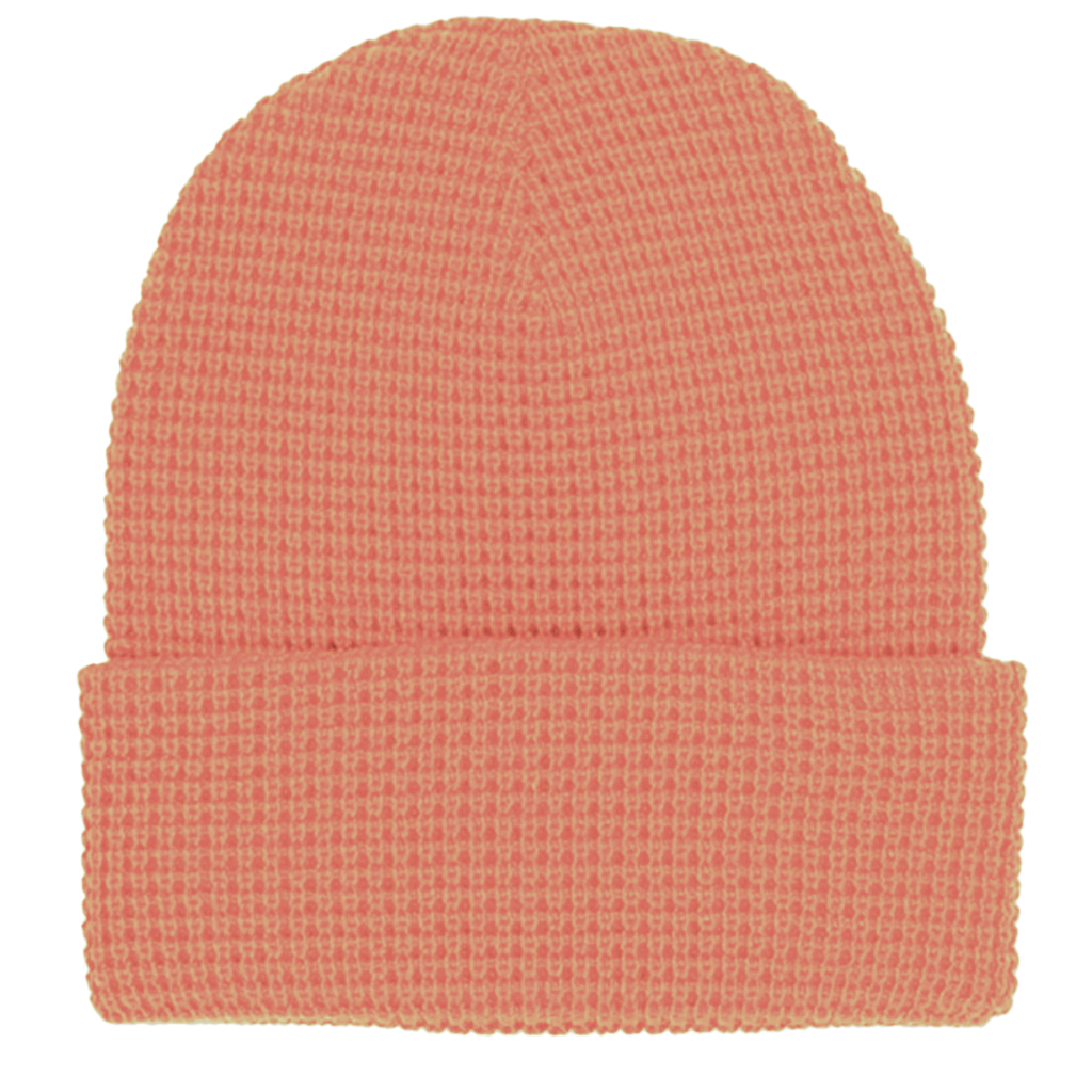 Waffle Beanie with custom patch