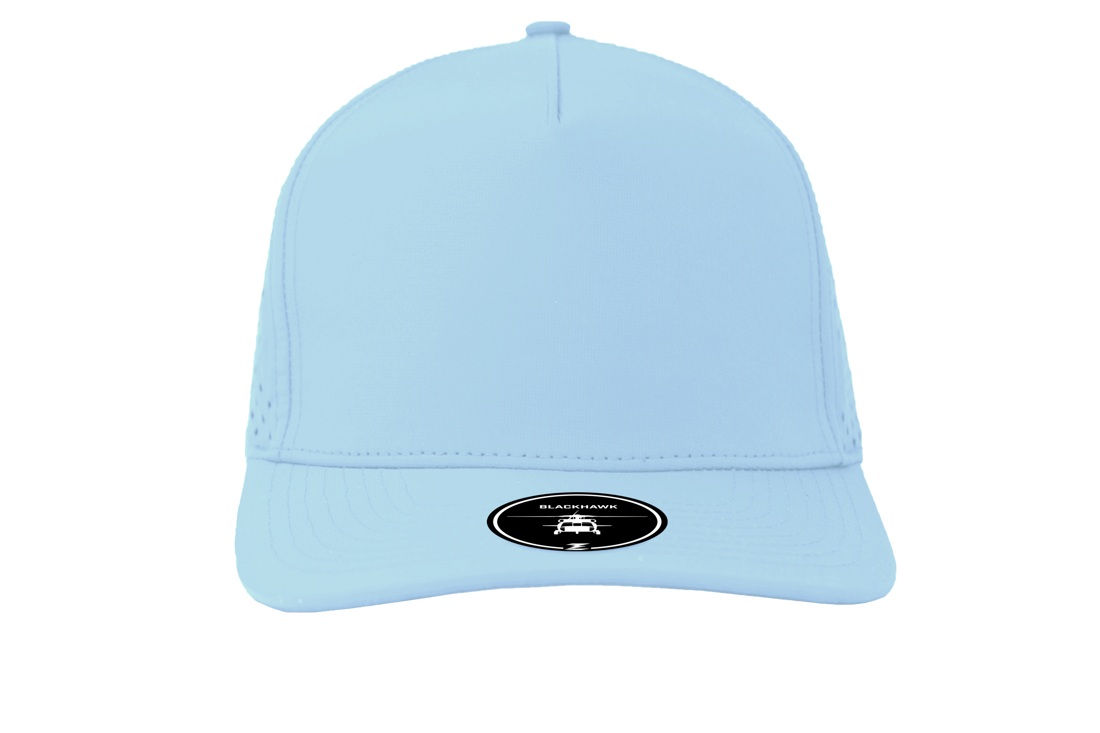 zapped headwear colombia blue blackhawk five panel snapback hat