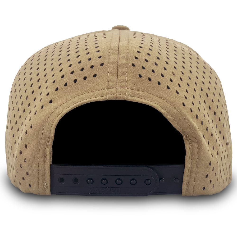 Gorra Zapped Headwear Blackhawk Premium de 5 paneles - Pescado