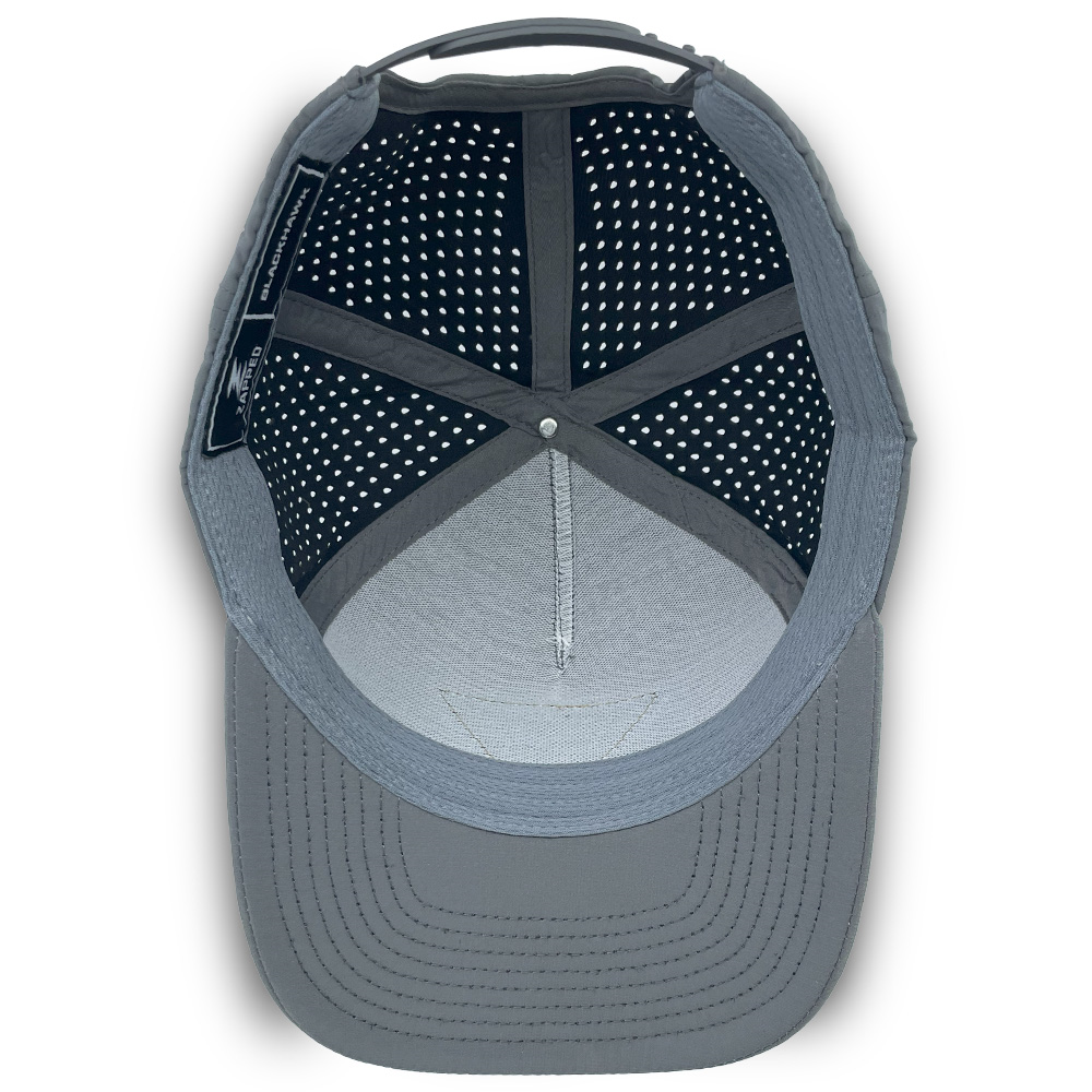 Zapped Headwear Sombrero Blackhawk Premium de 5 paneles - Longhorn