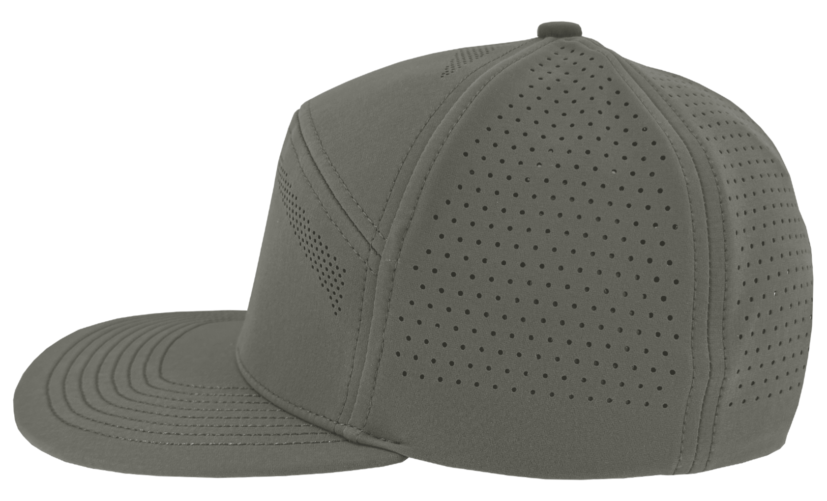 Osprey elite Grey cap perforated performance snapback