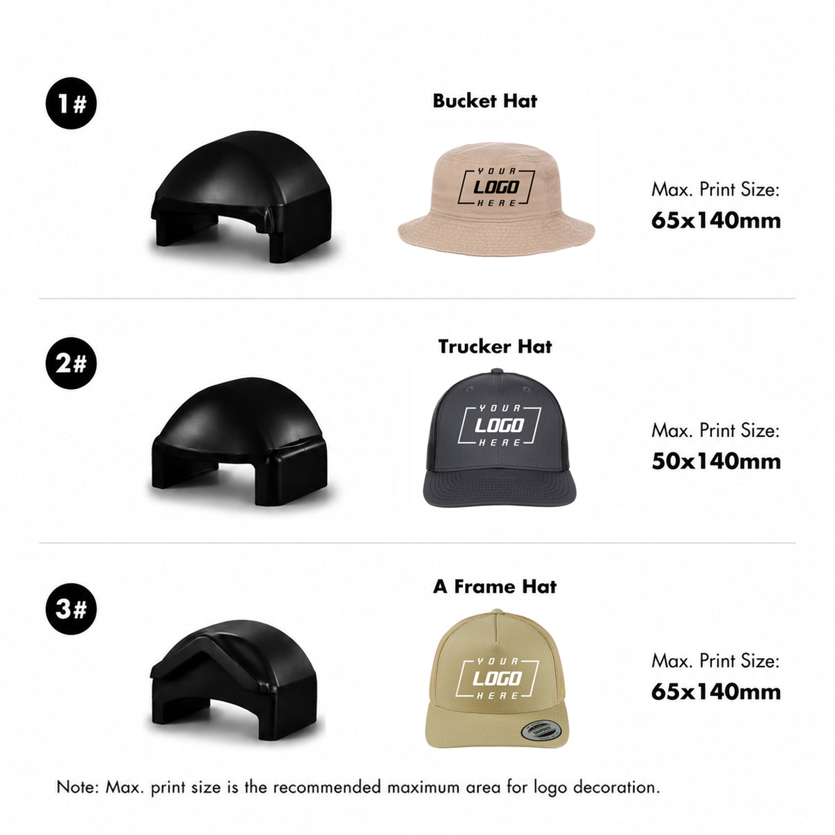 Dual heat hat press Automatic cap press with alignment laser