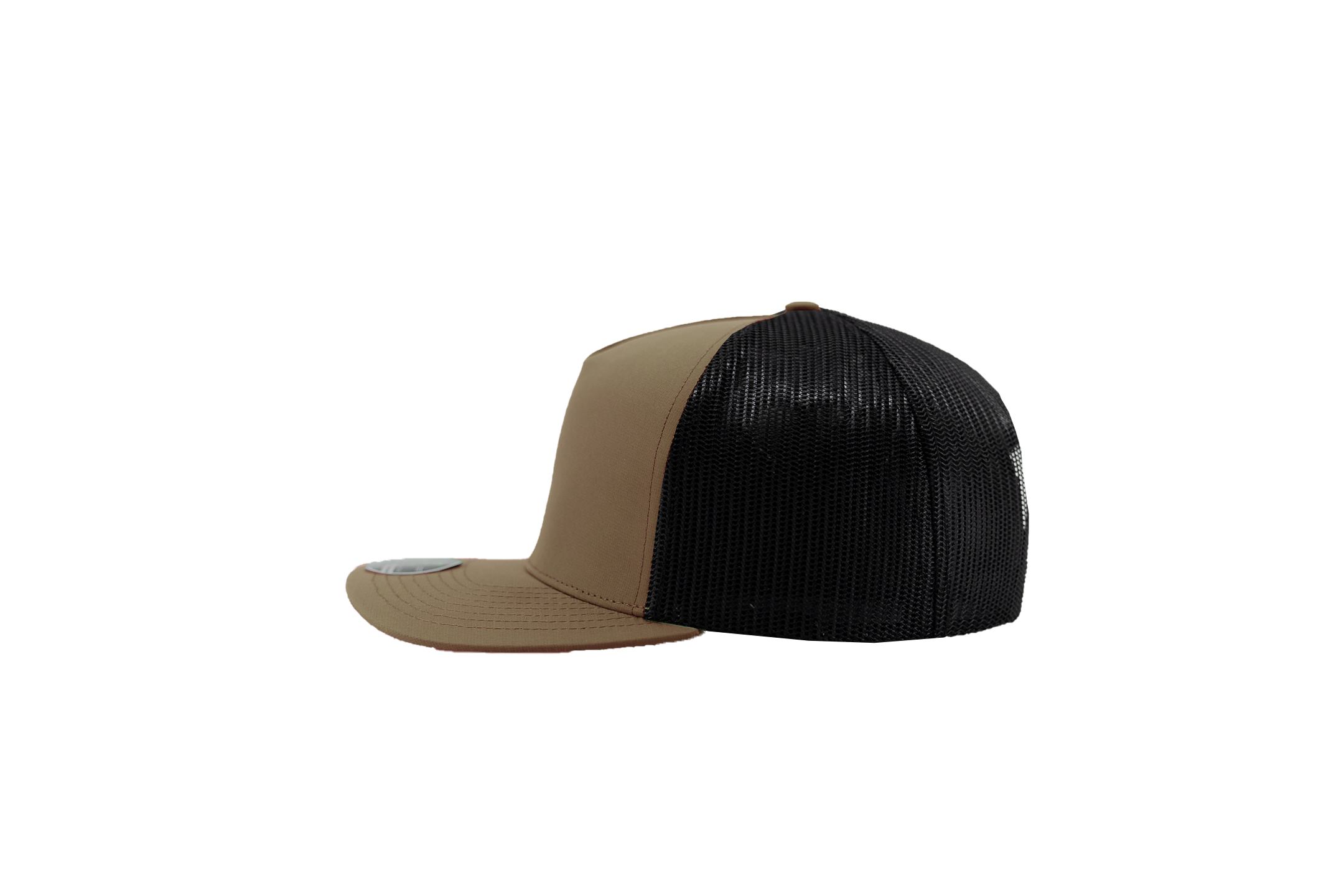Custom Hat Marine Caramel Black Side