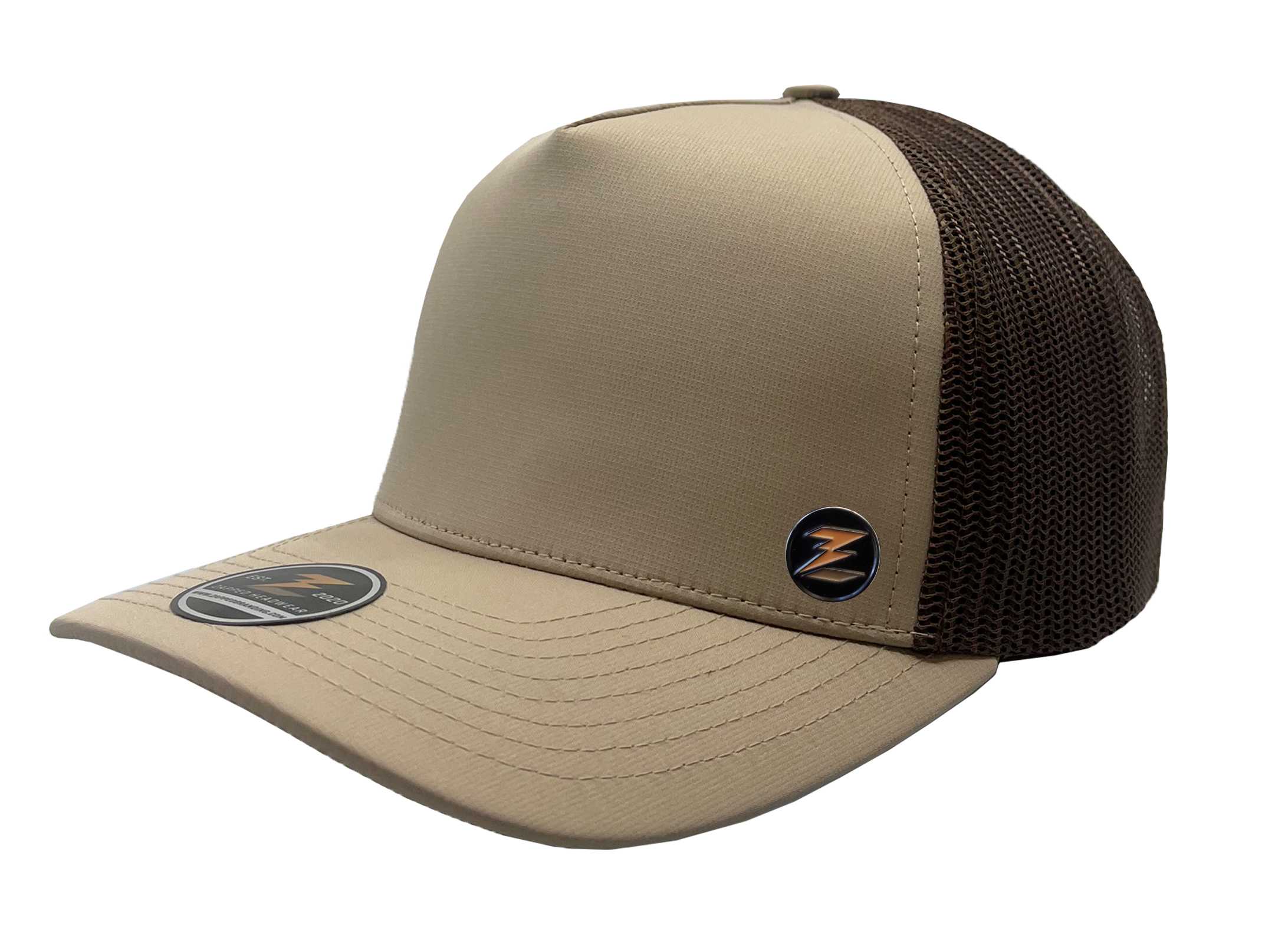 Zapped Headwear Marine Premium Mesh back Hat - Magnetic Z