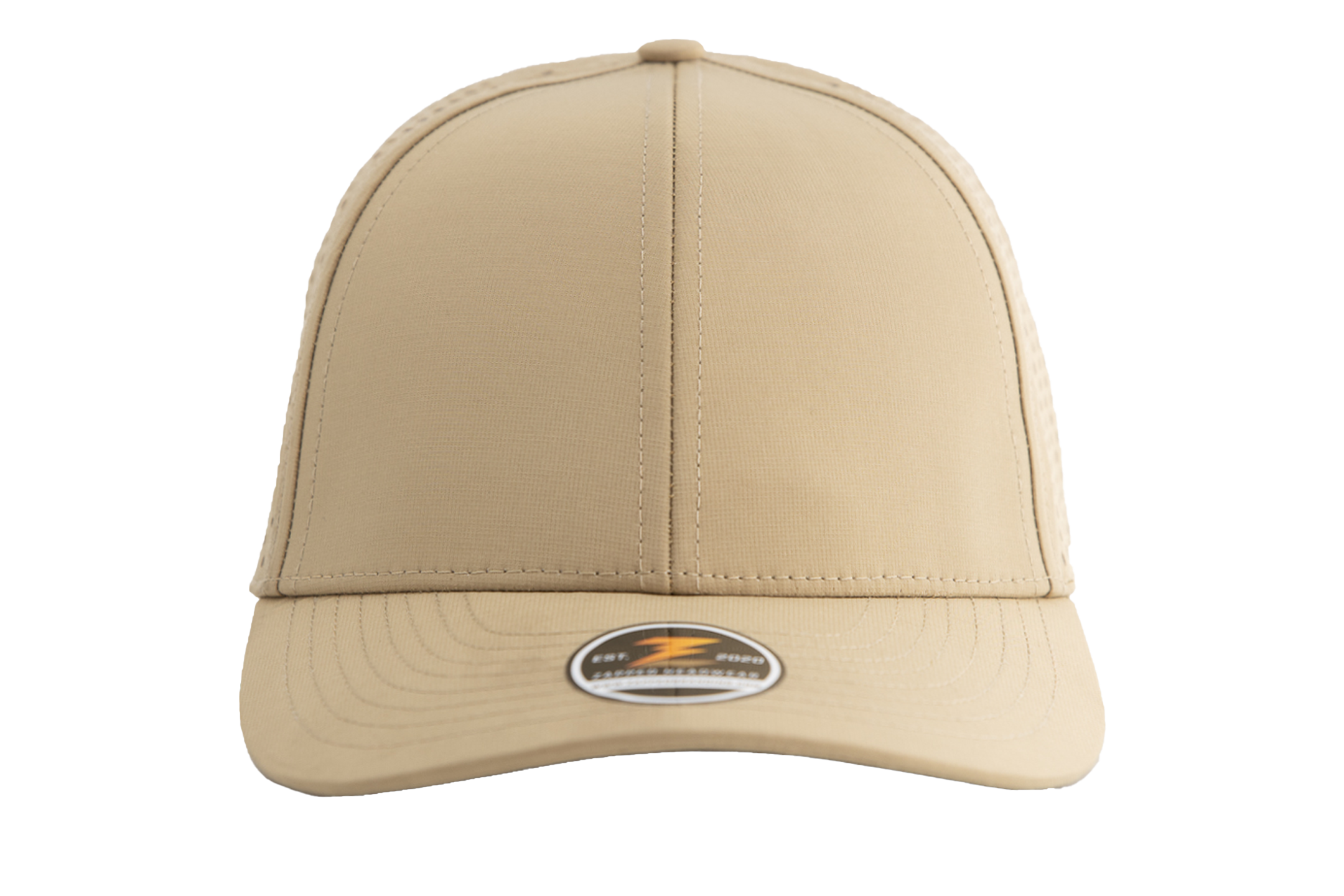 apache front khaki snapback hat