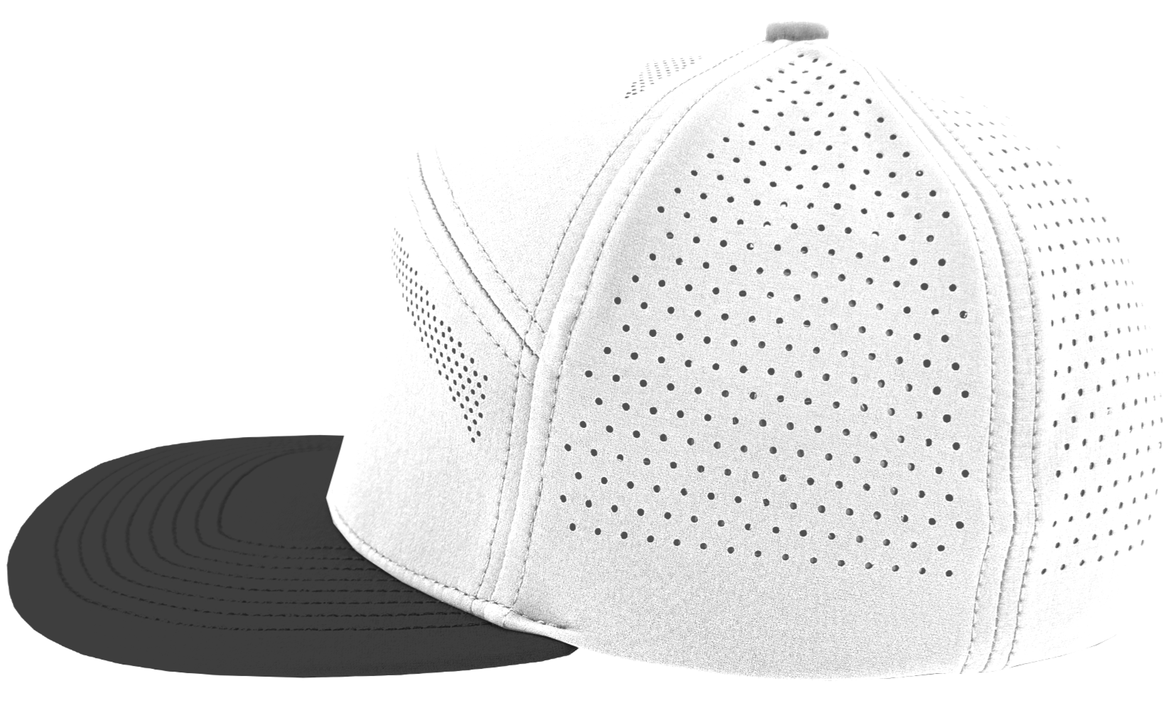 Osprey elite White and black cap perforated 