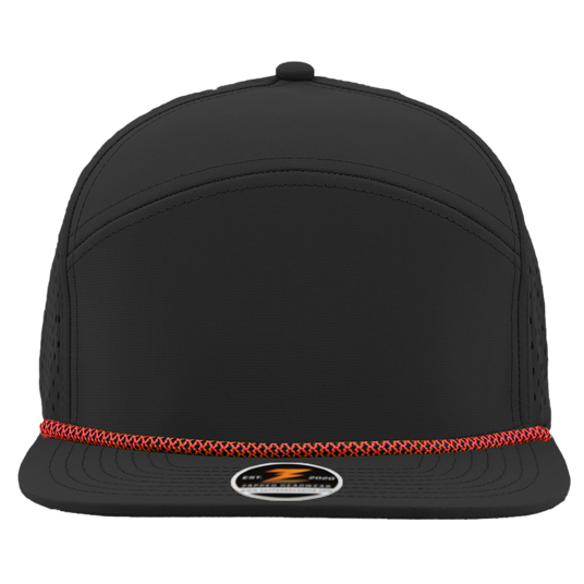 Osprey black red rope brim Custom Hat 