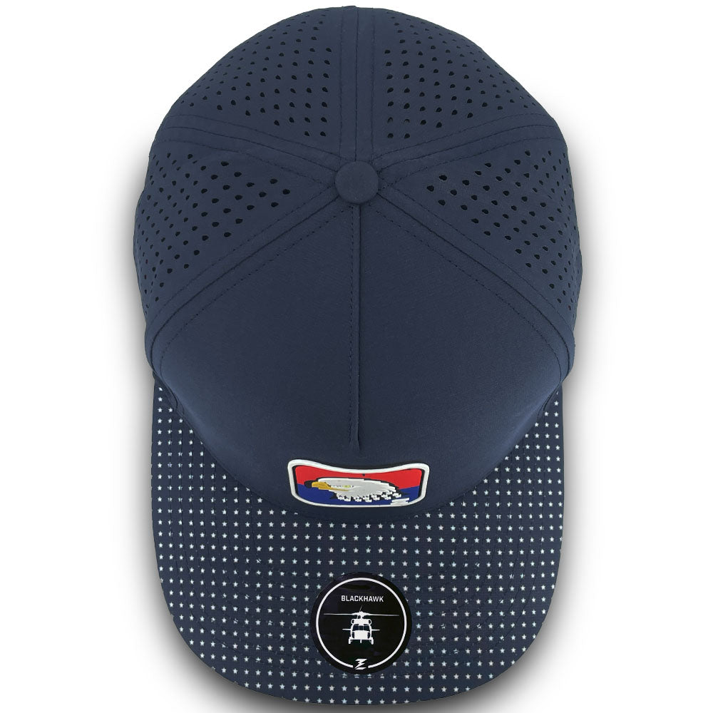 Zapped Headwear Blackhawk Premium Sombrero de 5 paneles - Águila patriótica