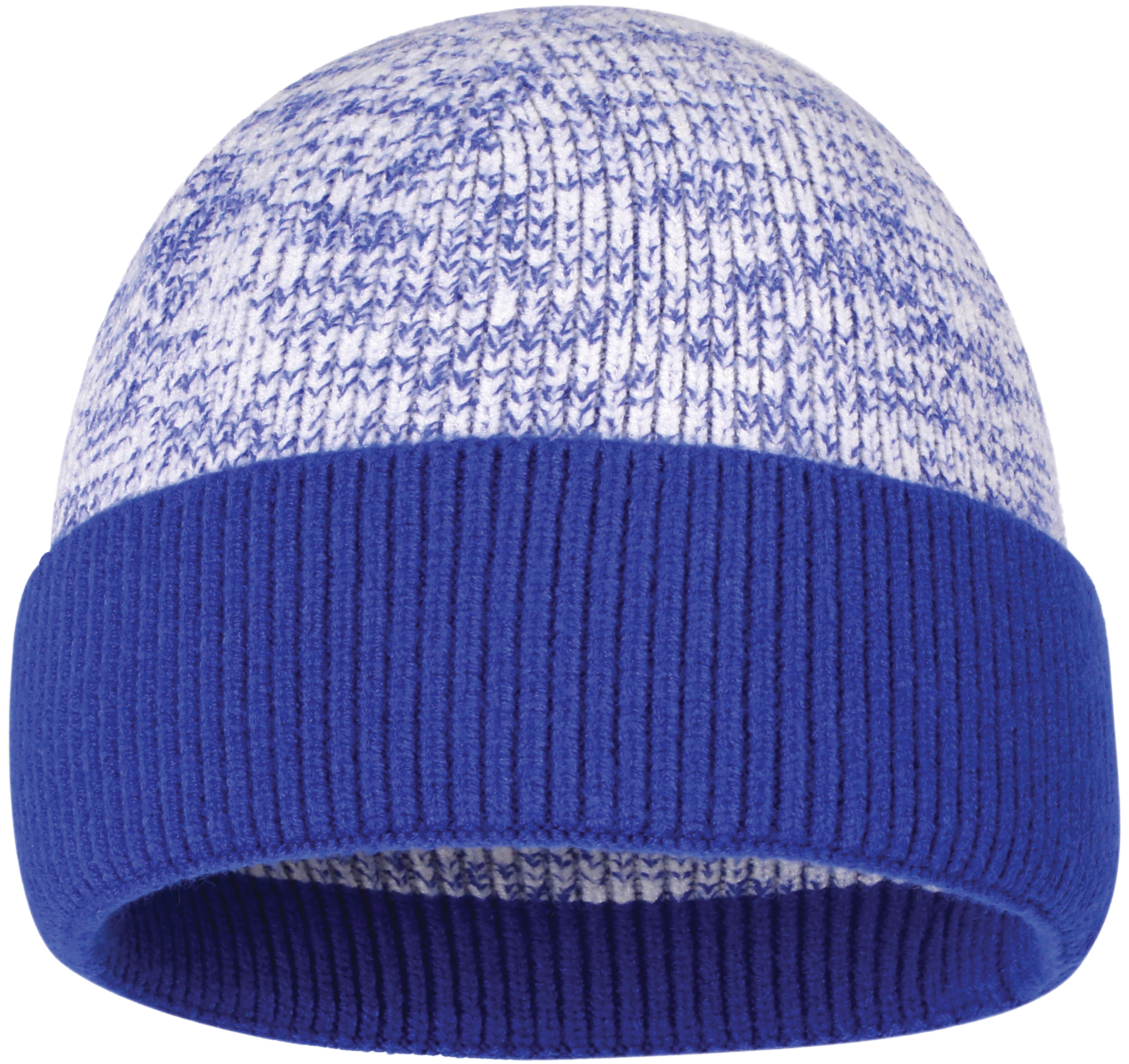 Custom Cuffed Beanie Hat Royal Blue