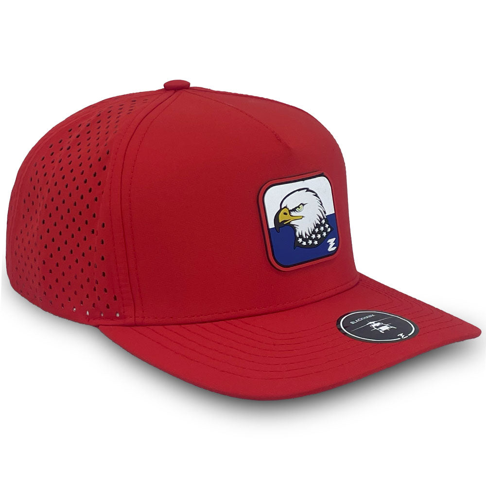 Zapped Headwear Blackhawk Premium 5-Panel Hat - Patriotic Eagle