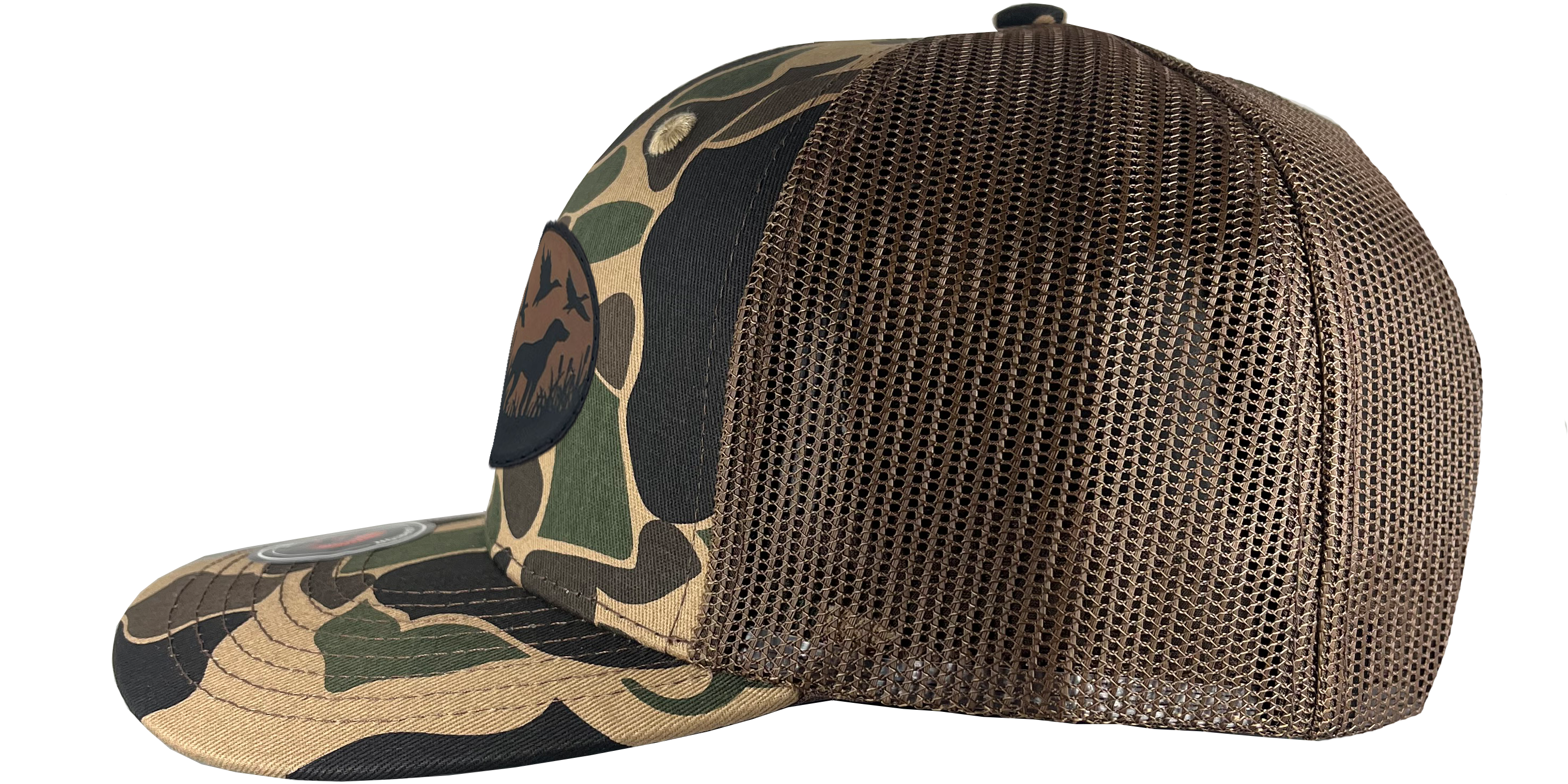 Zapped Headwear Warrior Premium Sombrero de Caza - Patos y Perros