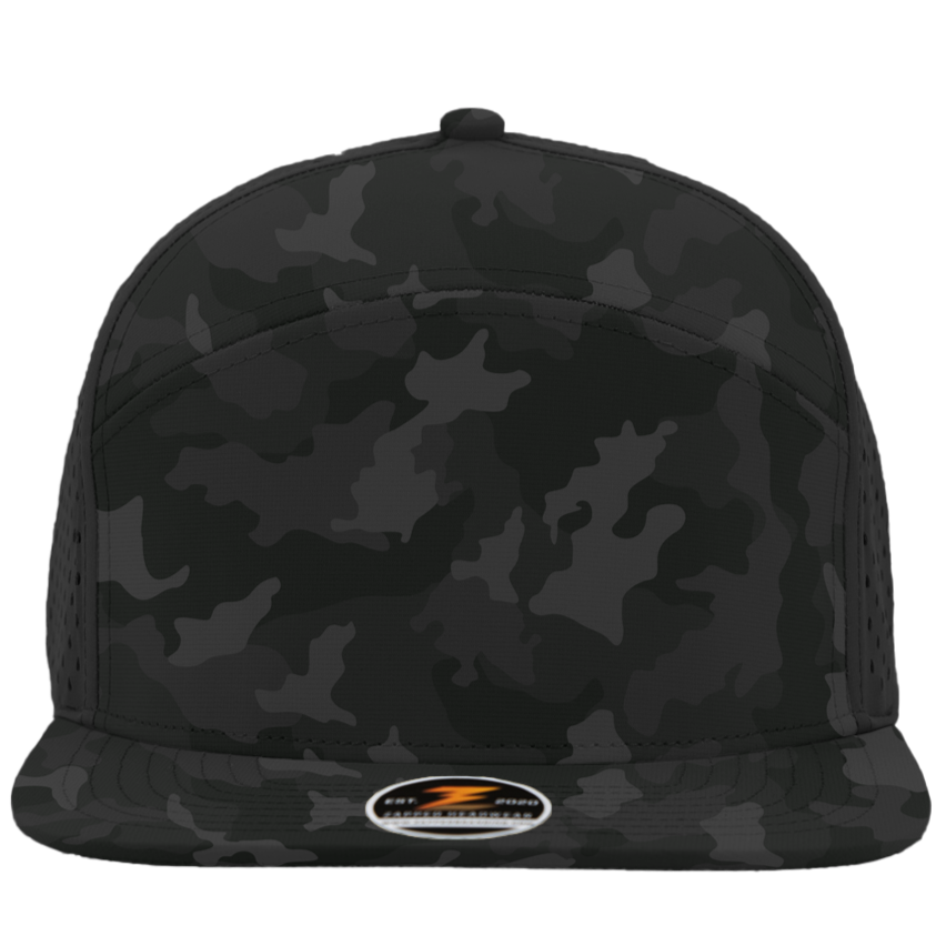 OSPREY-Custom Hat Water Repellent hat-Zapped Headwear-Black-Camo-Zapped Headwear