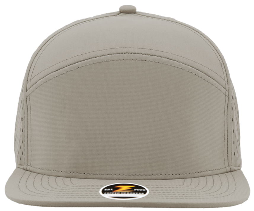 silver osprey 7 panel snapback