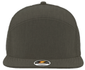 graphite osprey 7 panel snapback hat