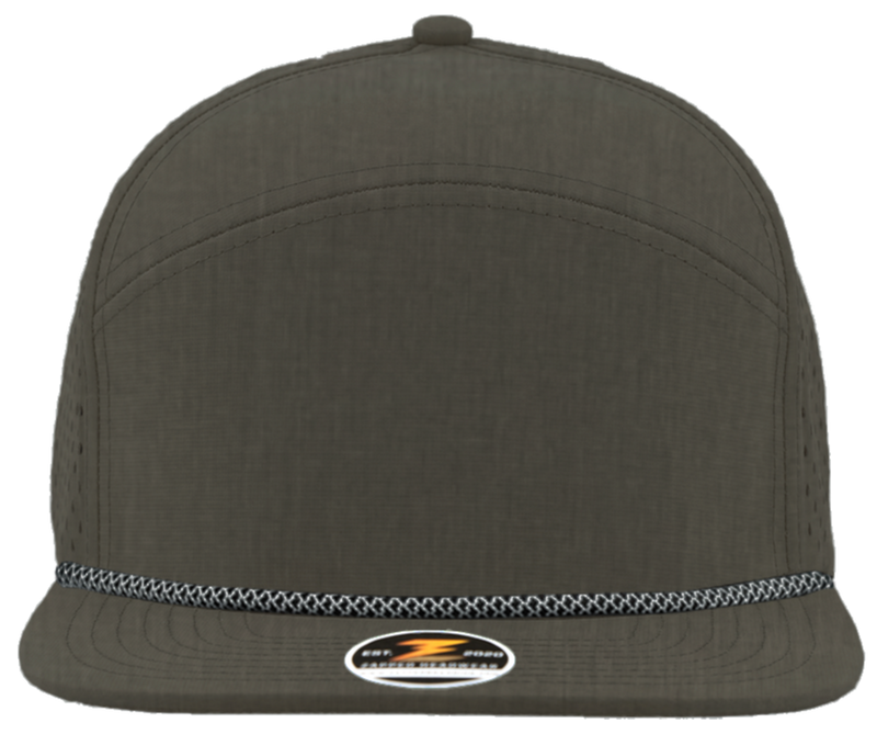 Osprey Graphite Grey chainlink rope brim snapback hat