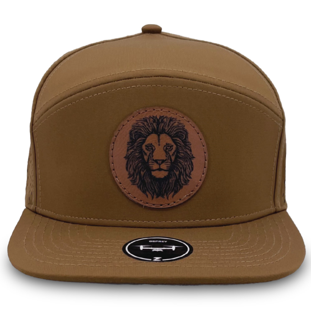 Zapped Headwear Osprey Premium 7 Panel Hat - Lion