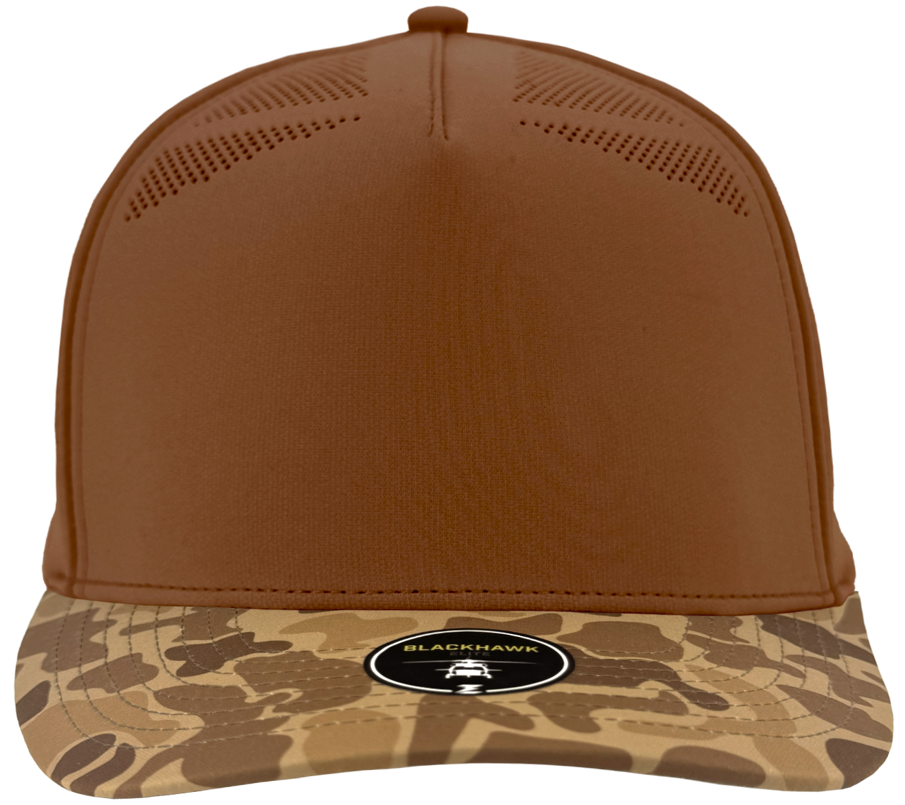 Blackhawk Elite Brown camo perforated flexfit hat