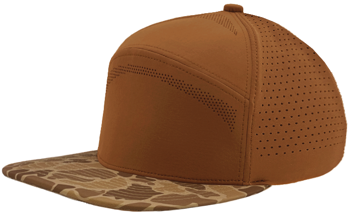 Osprey Elite Brown camo perforated flexfit hat