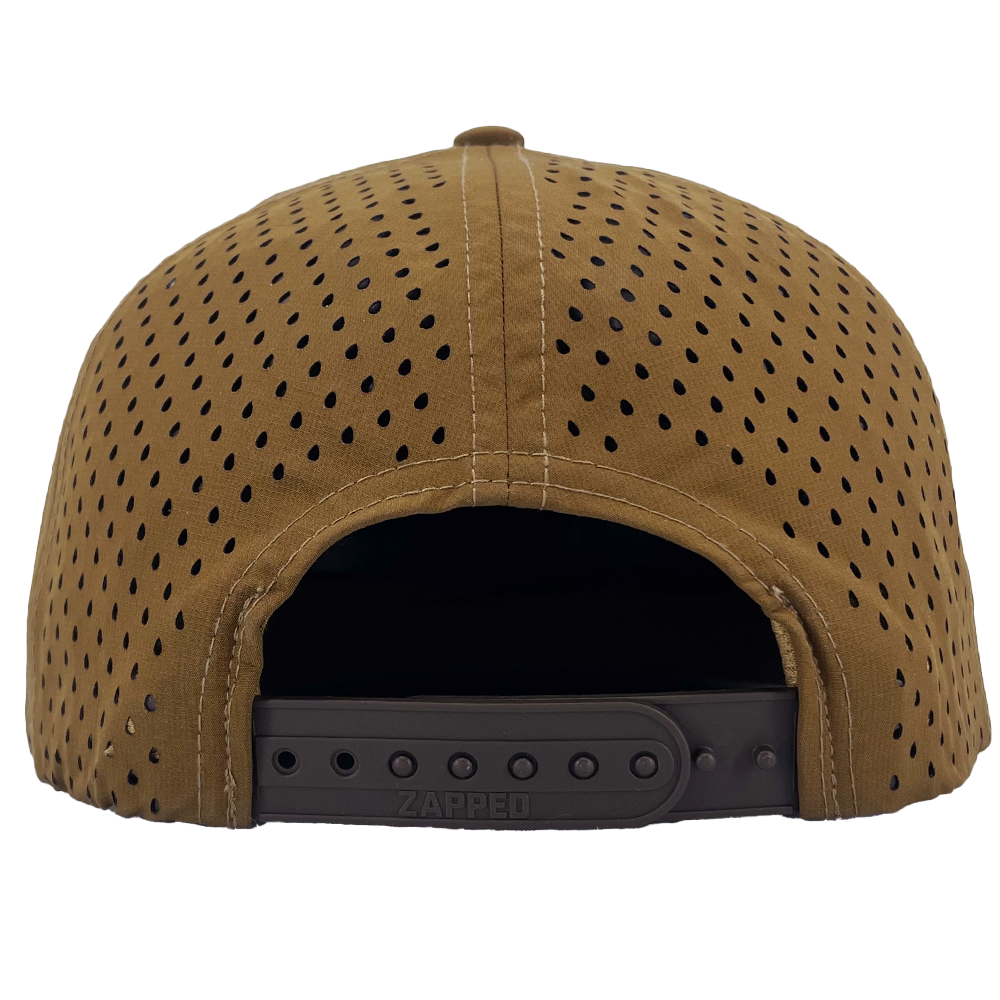 caramel snapback hat zapped headwear