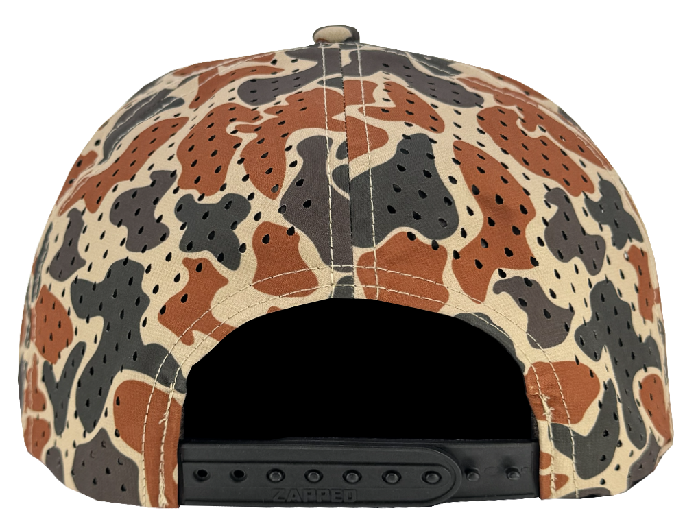 Burnt Orange old school camo blackhawk