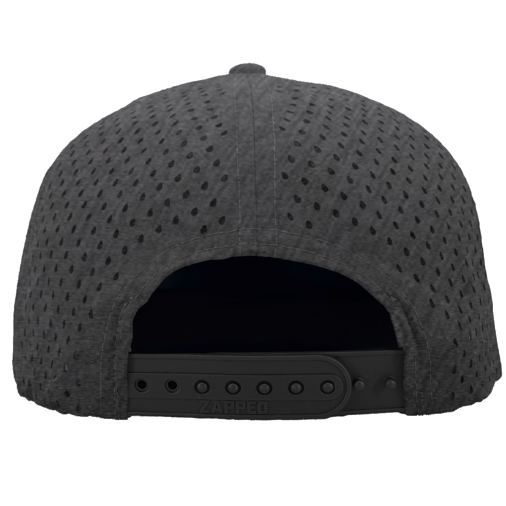 graphite zapped headwear snapback