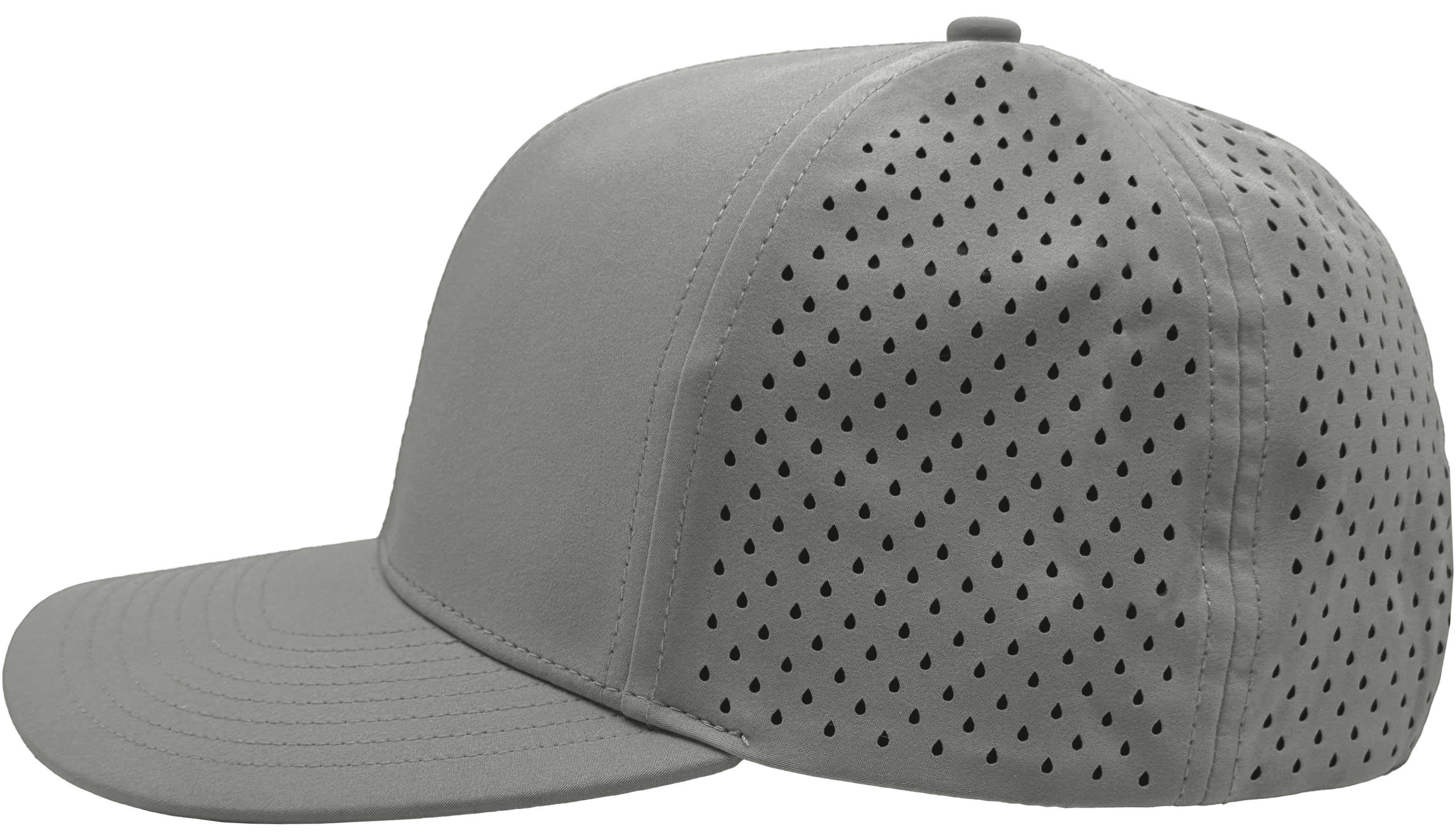 Custom hat 6 panel grey