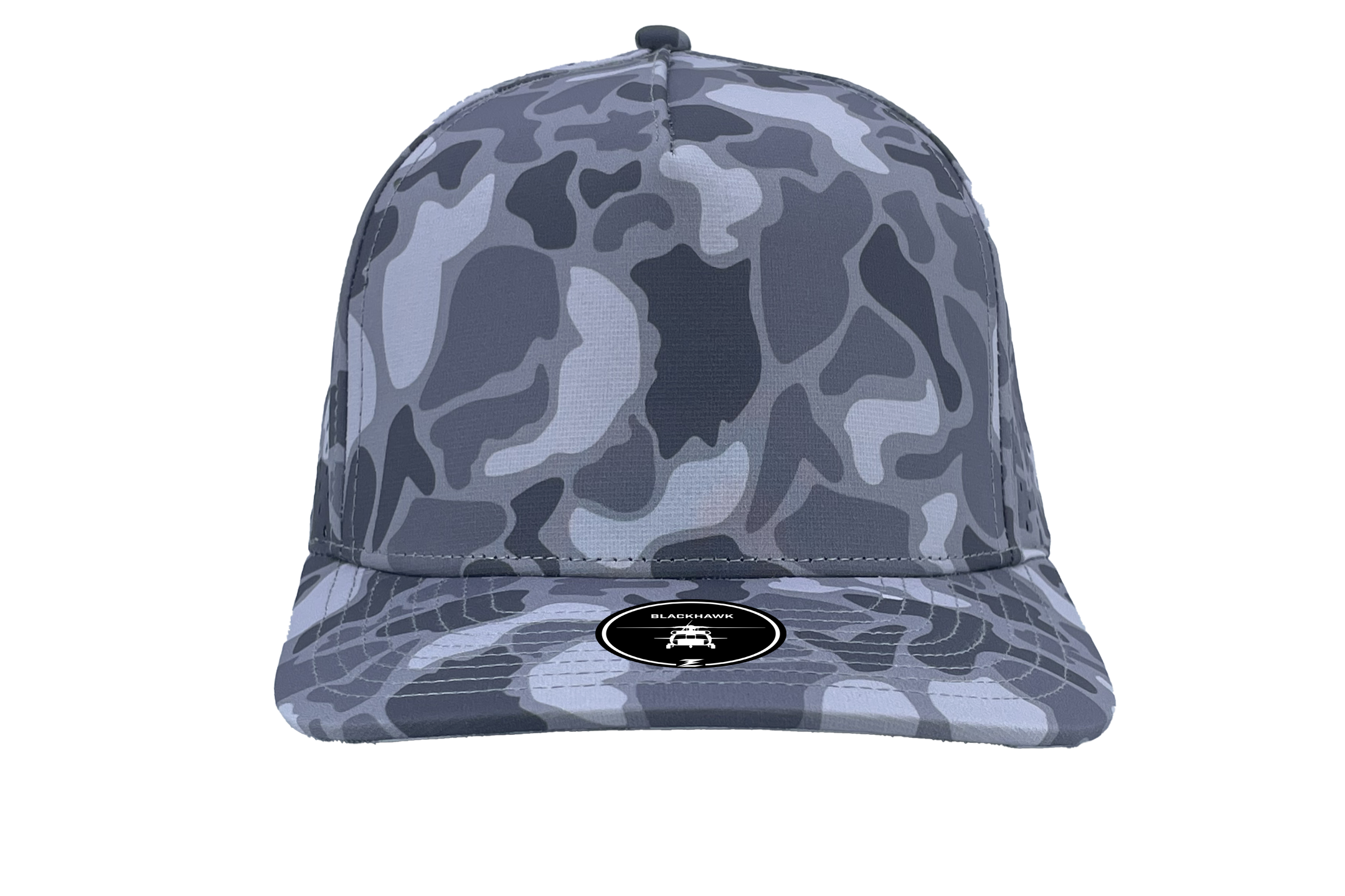 custom hat blackhawk grey camo front