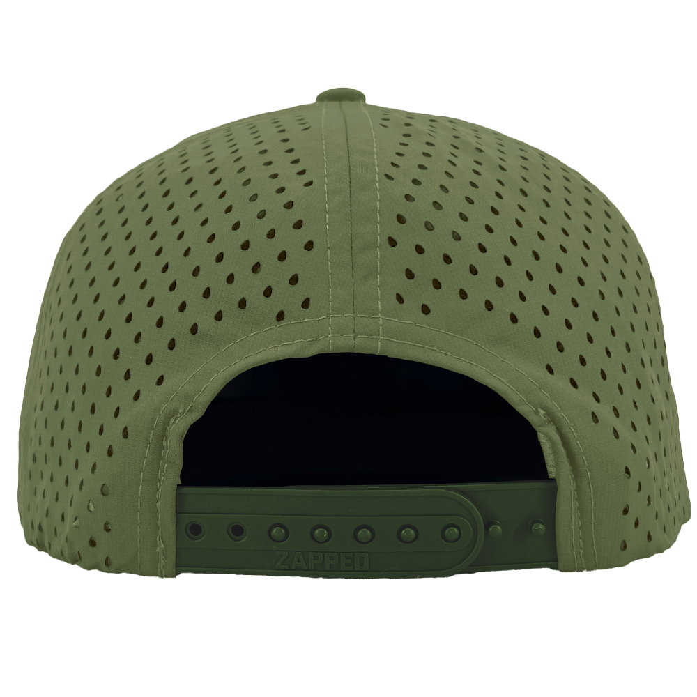 loden snapback zapped headwear