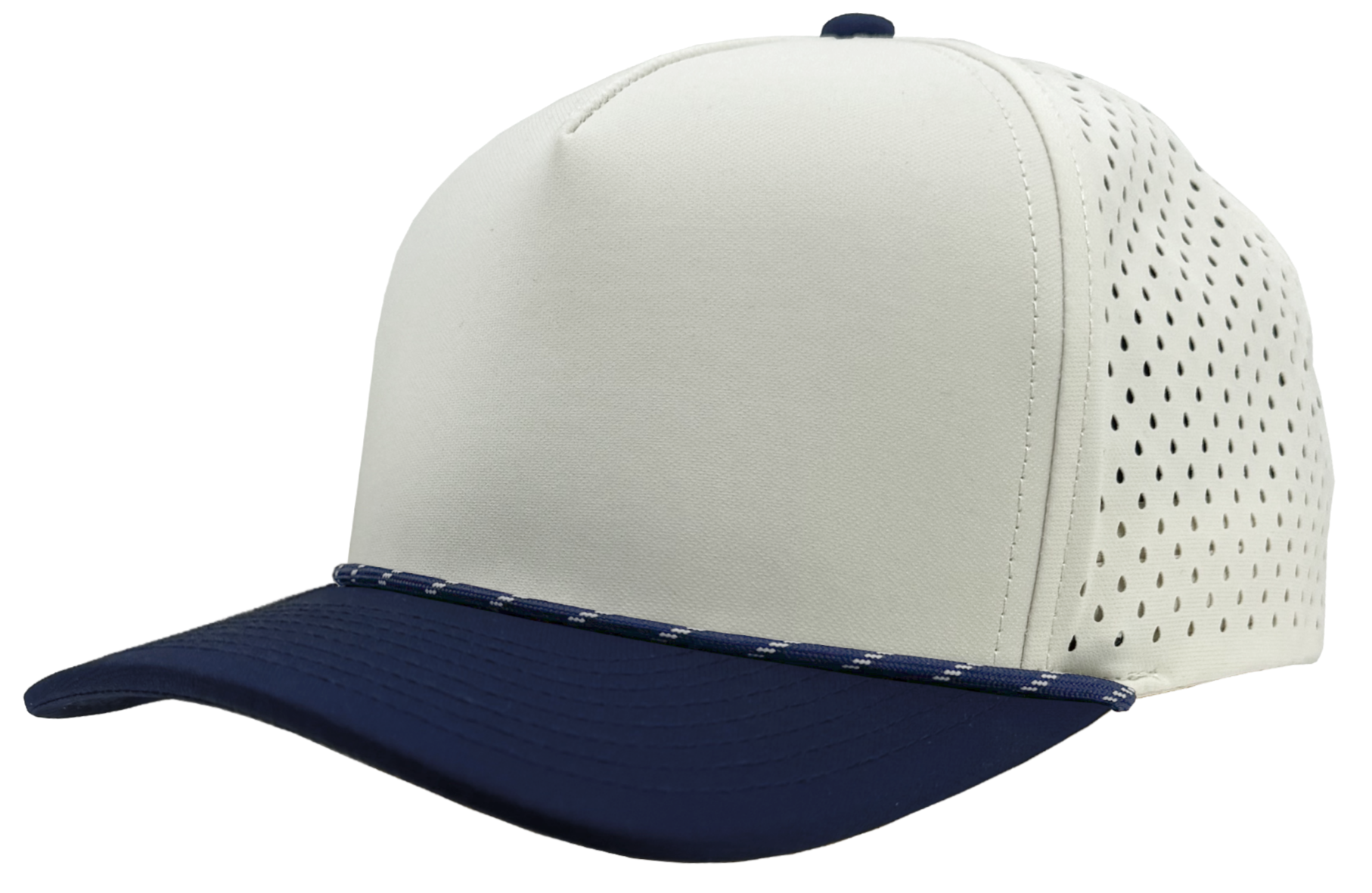 Blackhawk R+ off white/navy navy twisted rope limited editon hat giveaway