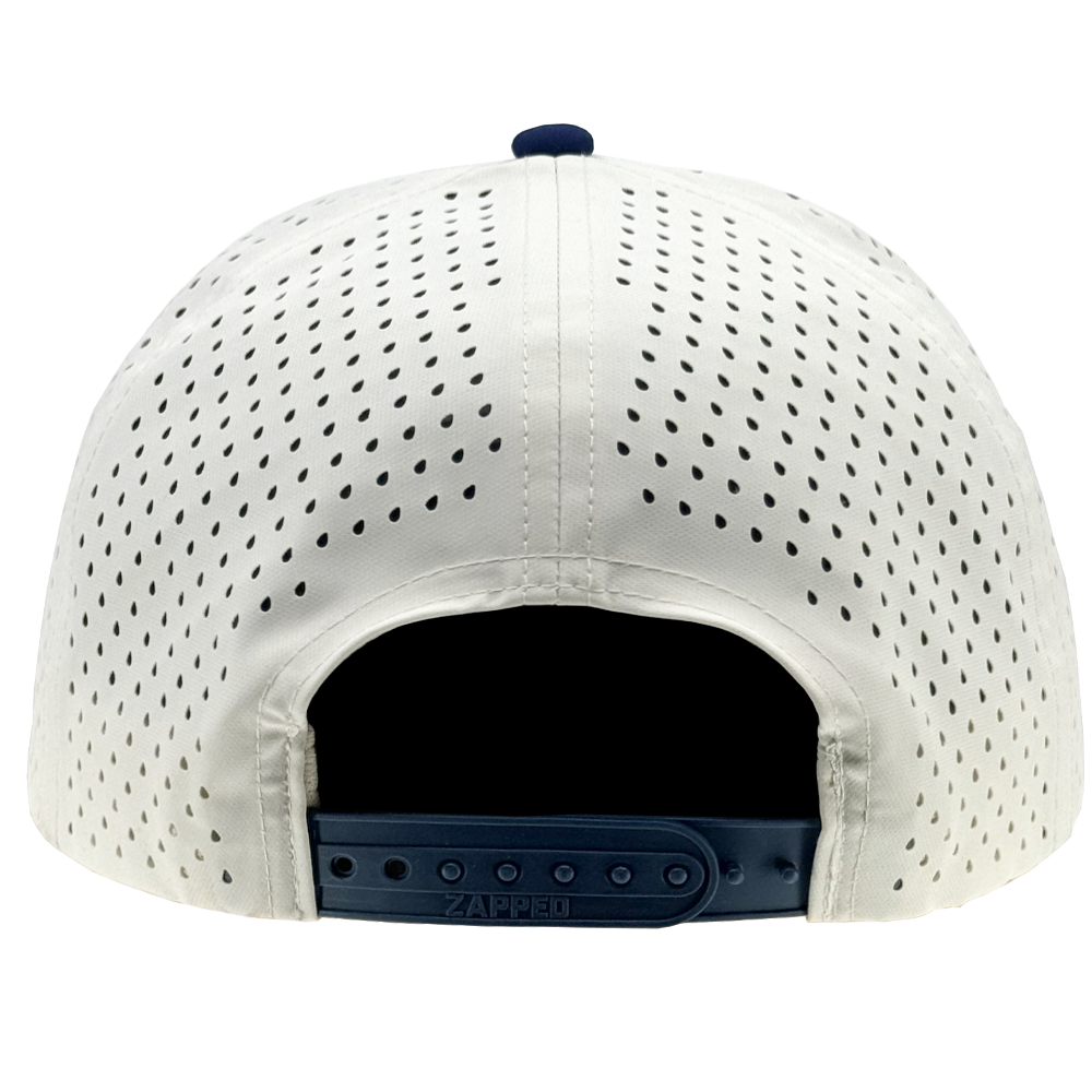 Blackhawk R+ off white/navy navy twisted rope limited editon hat giveaway