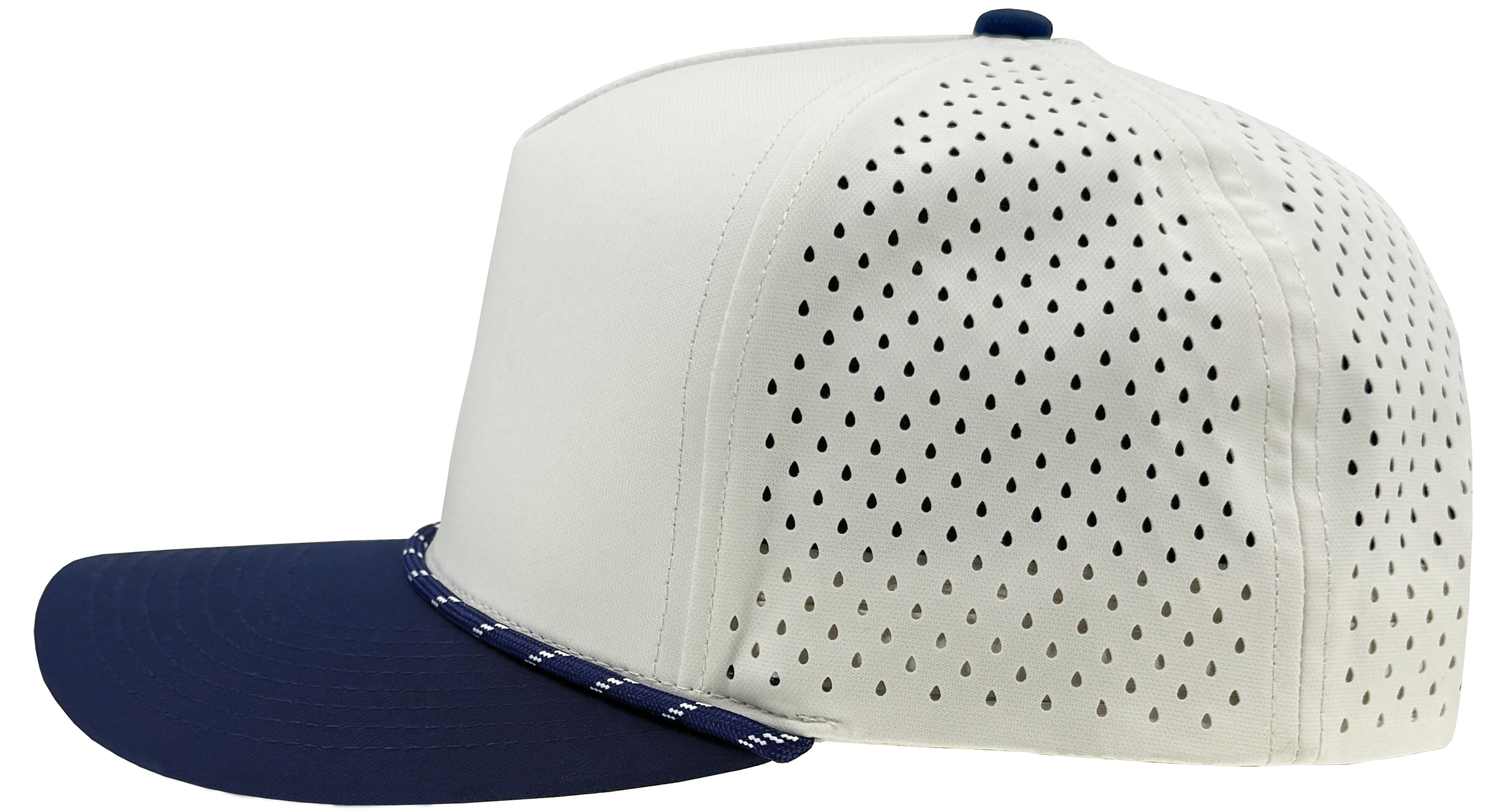 Blackhawk R+ off white/navy navy twisted rope limited editon hat giveaway