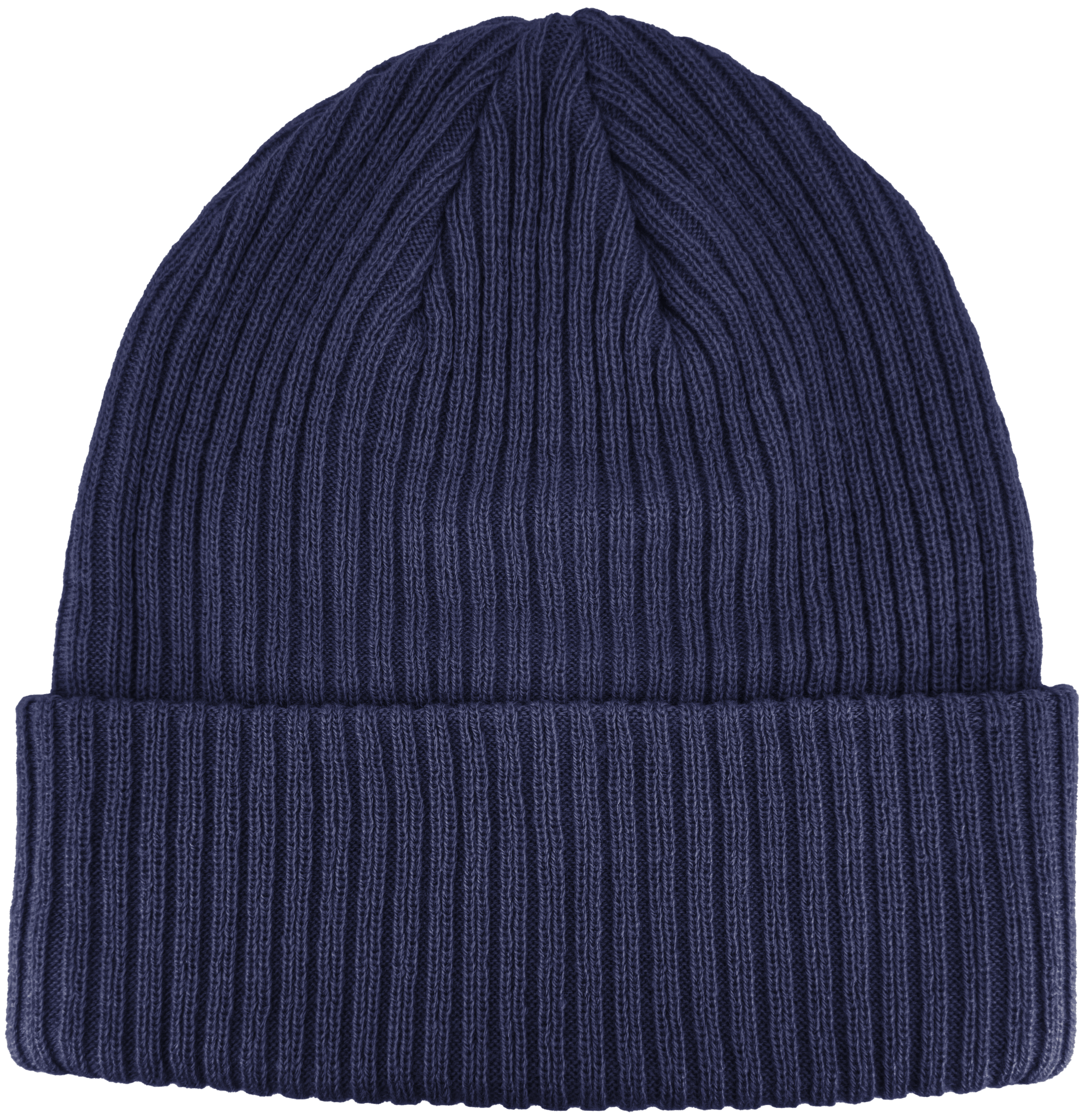 Custom Navy Blue Beanie Hat