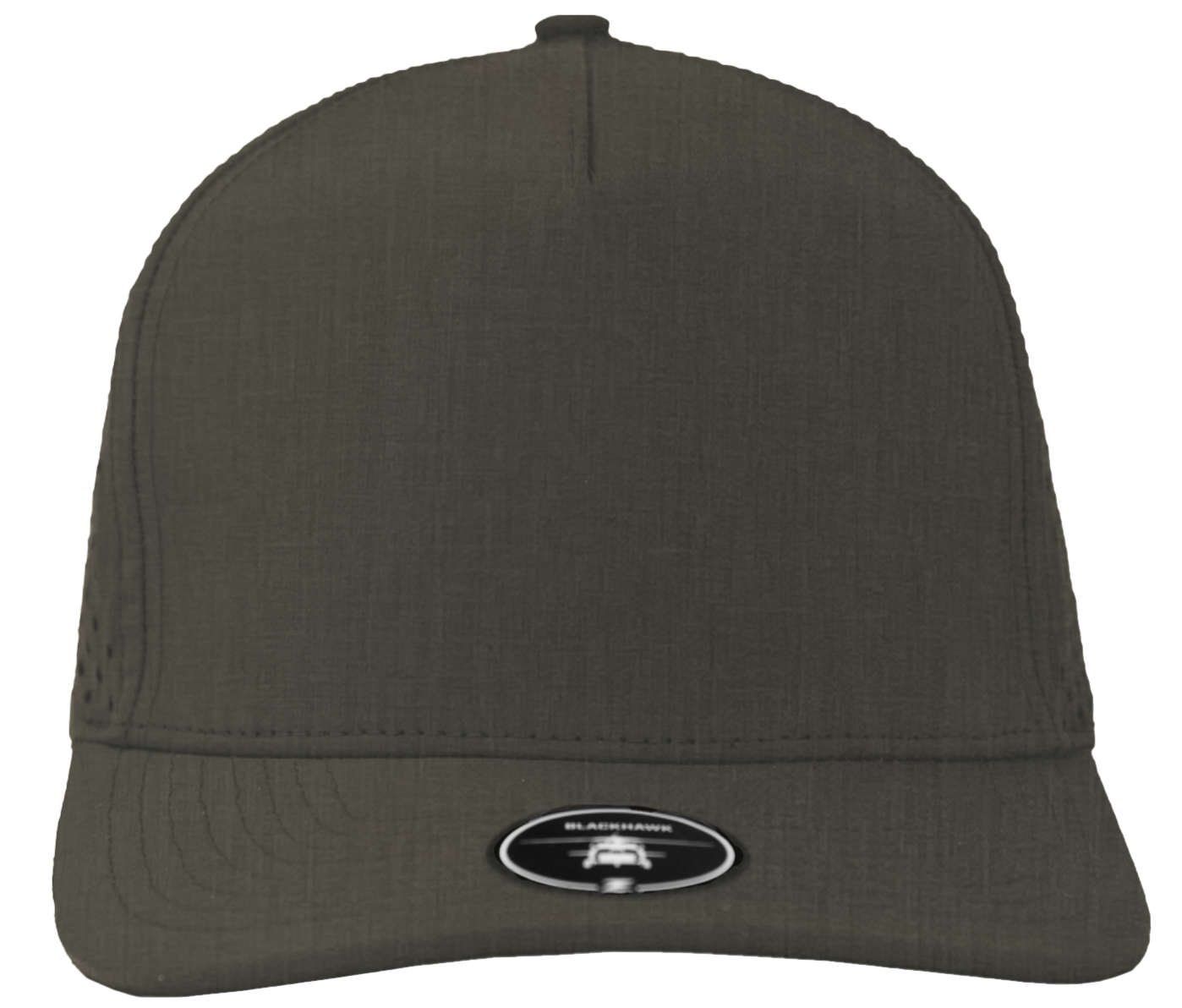 graphite blackhawk 5 panel snapback hat