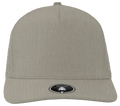 Heather Grey blackhawk 5 panel snapback hat