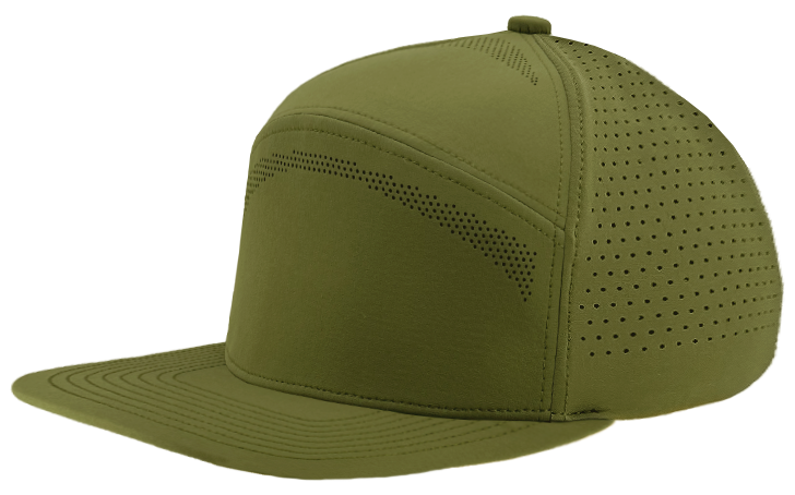 Osprey elite Olive cap perforated performance snapback