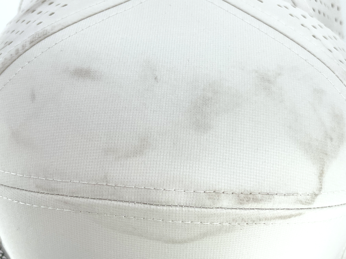 Osprey Off-White with Patch Marks and Dirty Spots