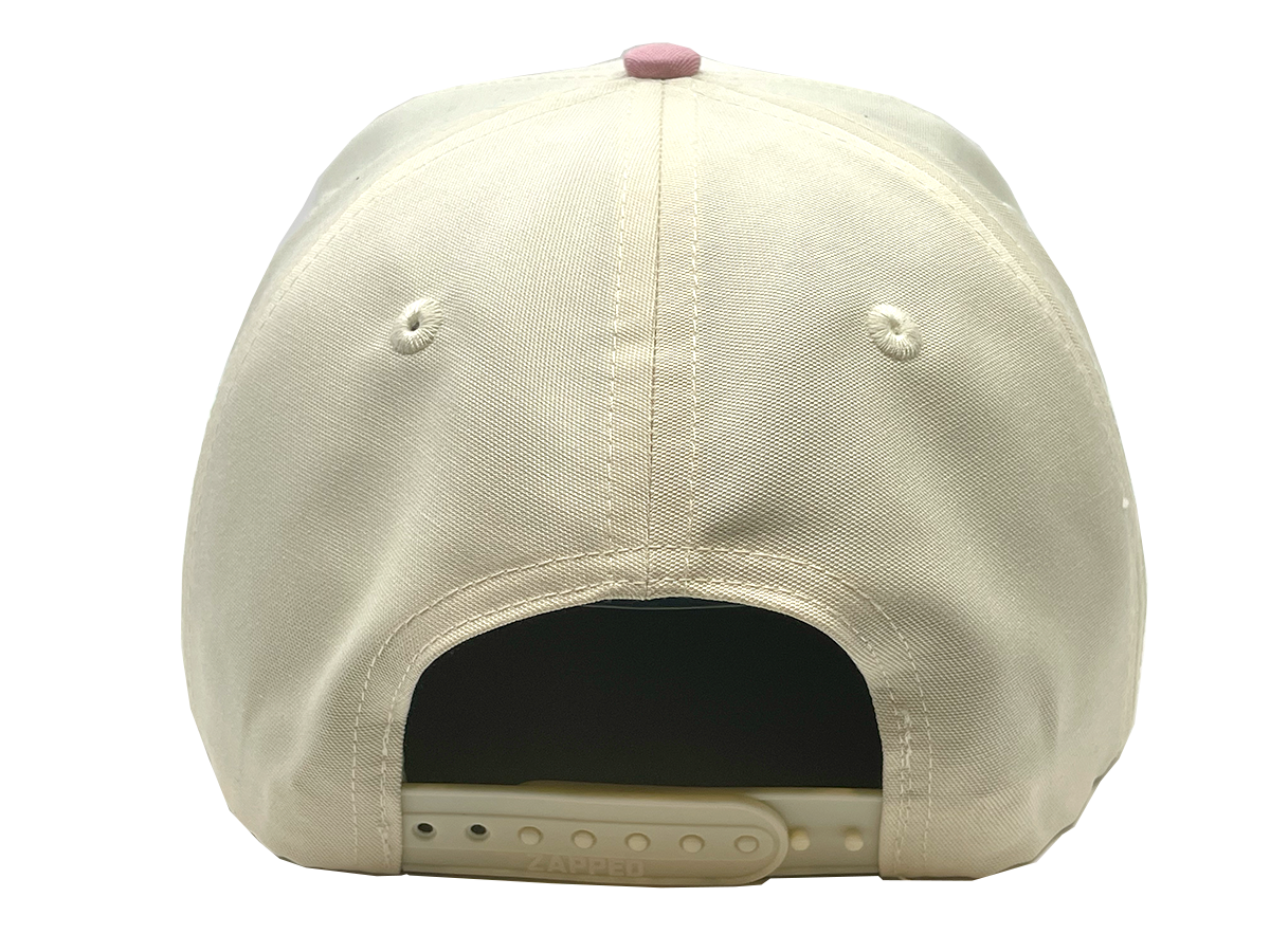 Patriot Vintage White and Pink with Dirty Spots