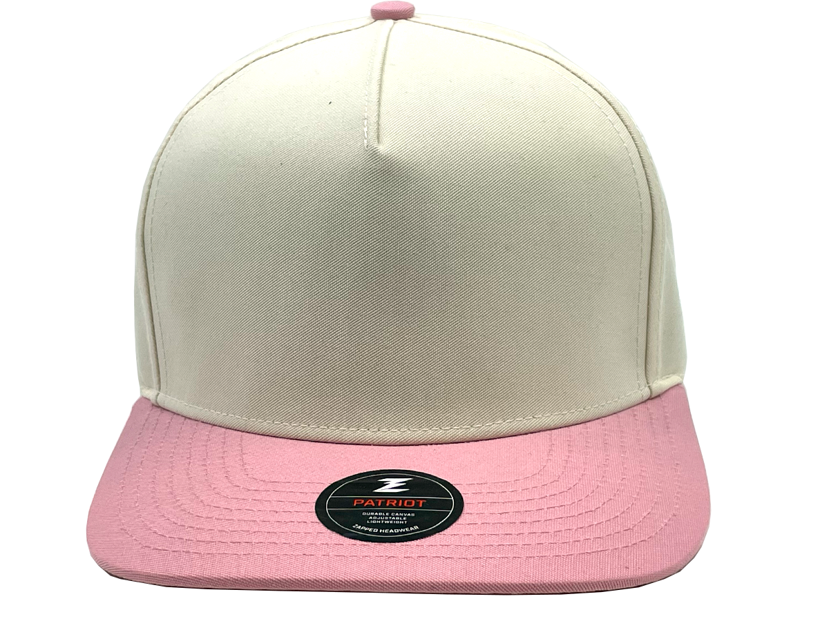 Patriot Vintage White and Pink with Dirty Spots