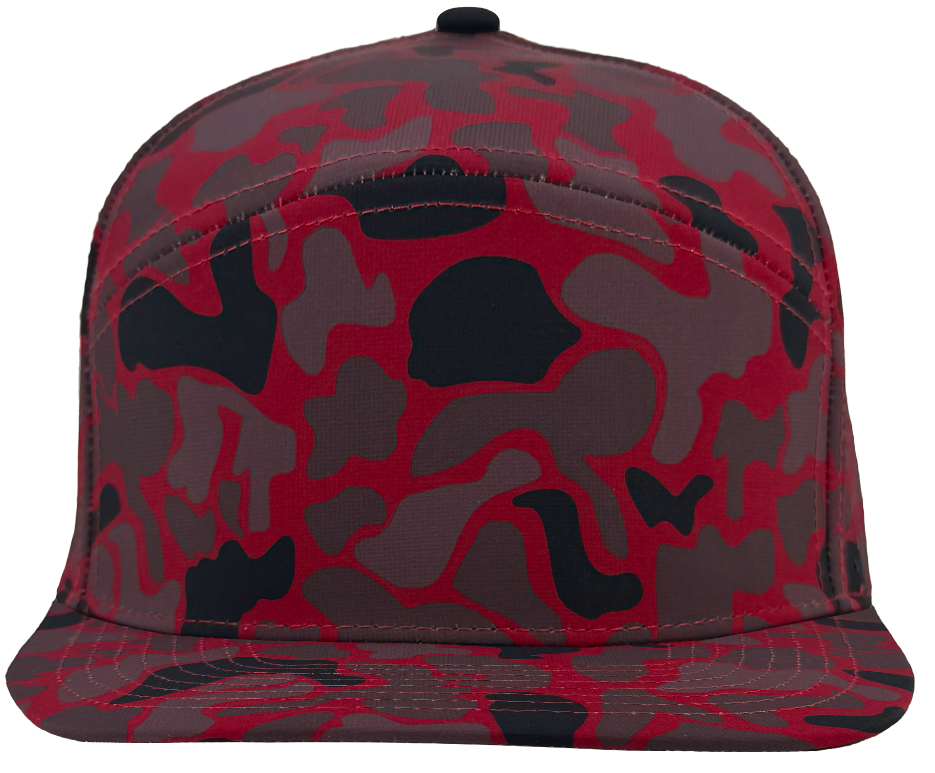 osprey university red camo 7 panel hat